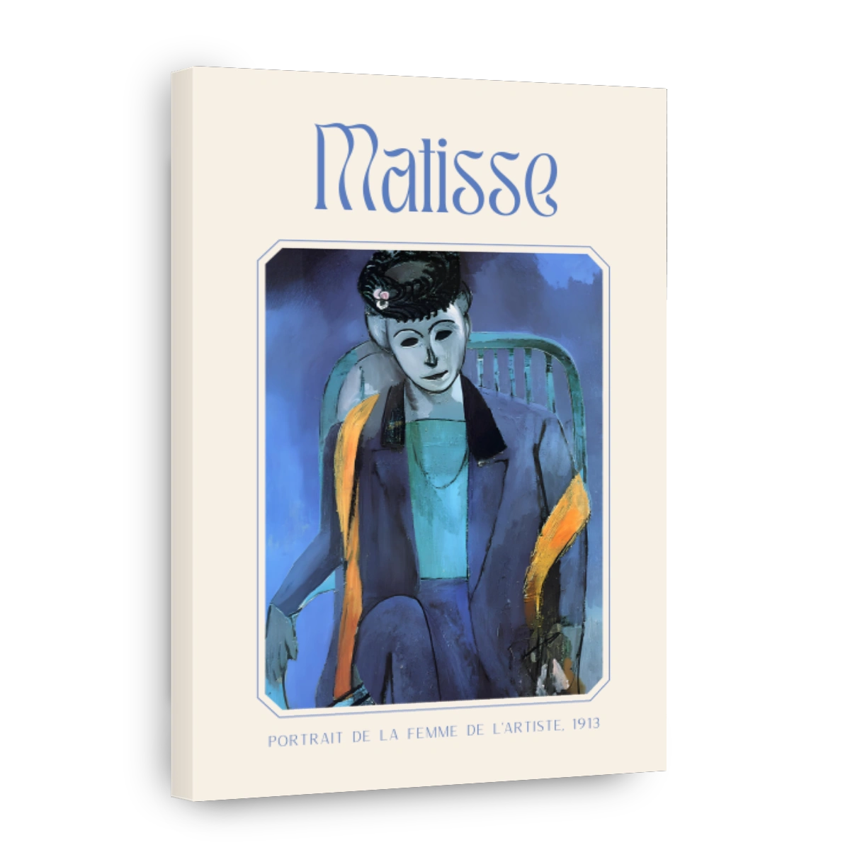 Matisse - Portrait de la Femme de l'Artiste, 1913