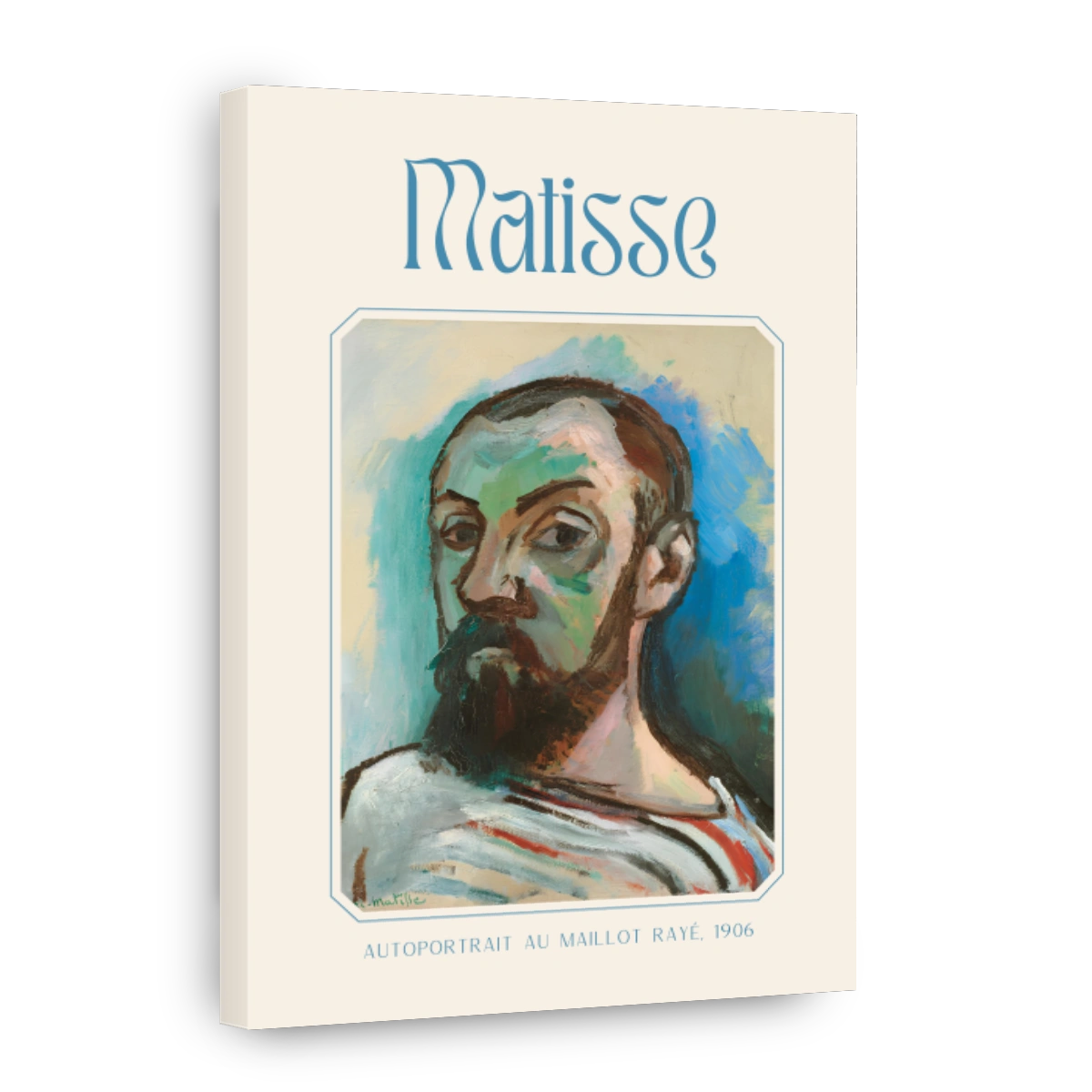 Henri Matisse - Autoportrait Au Maillot Rayé, 1906