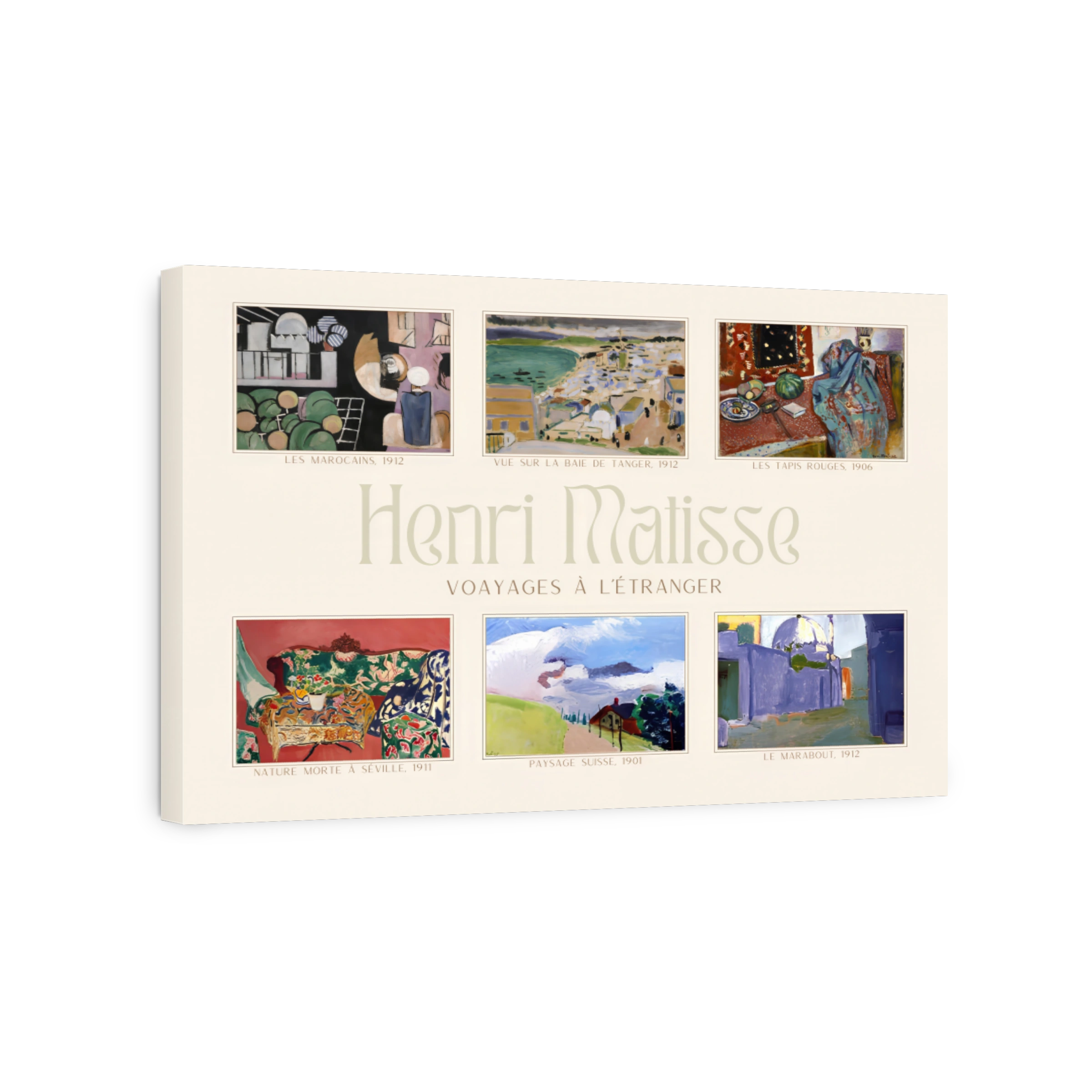 Henri Matisse - Voayages à l'Étranger