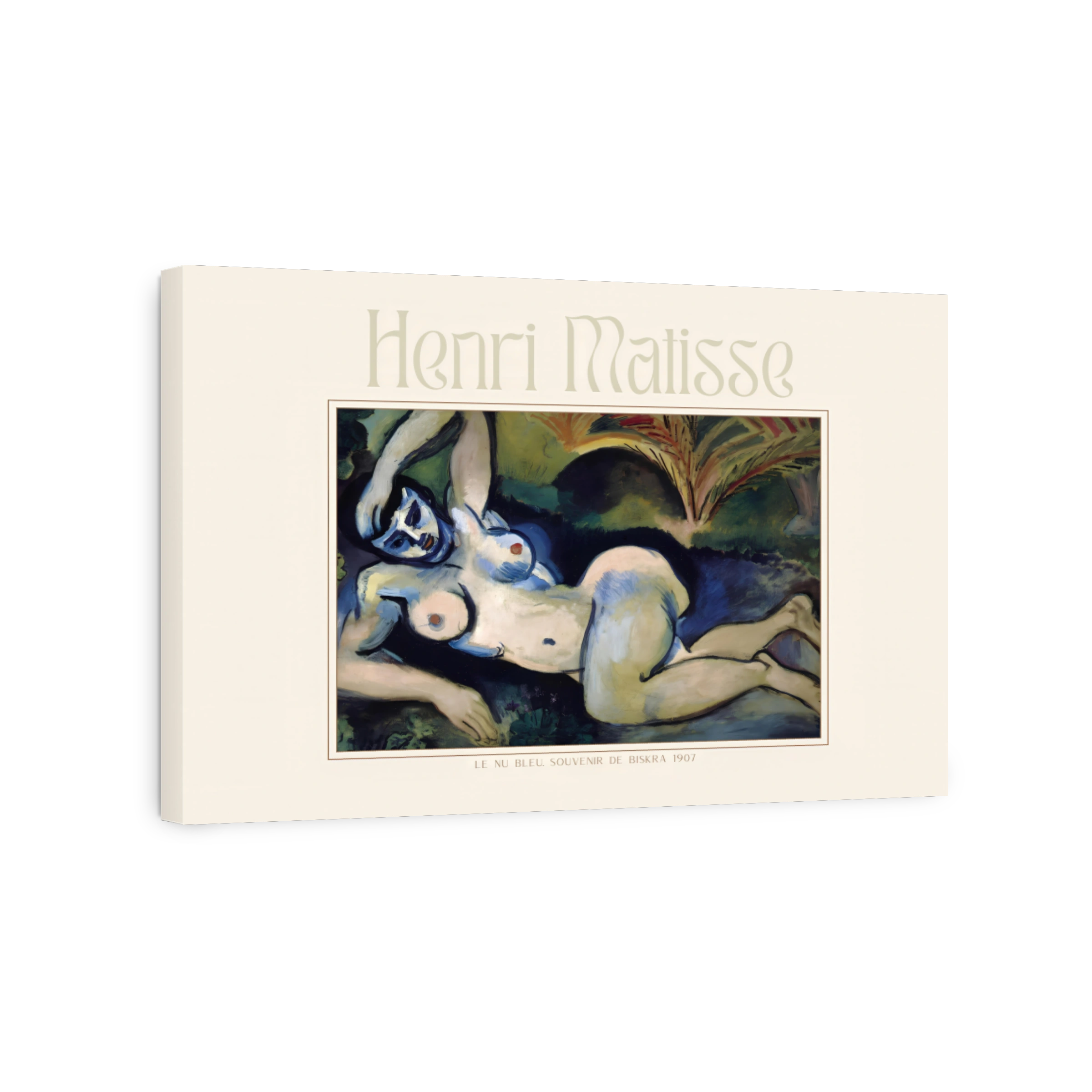 Henri Matisse - Le Nu Bleu, Souvenir de Biskra 1907