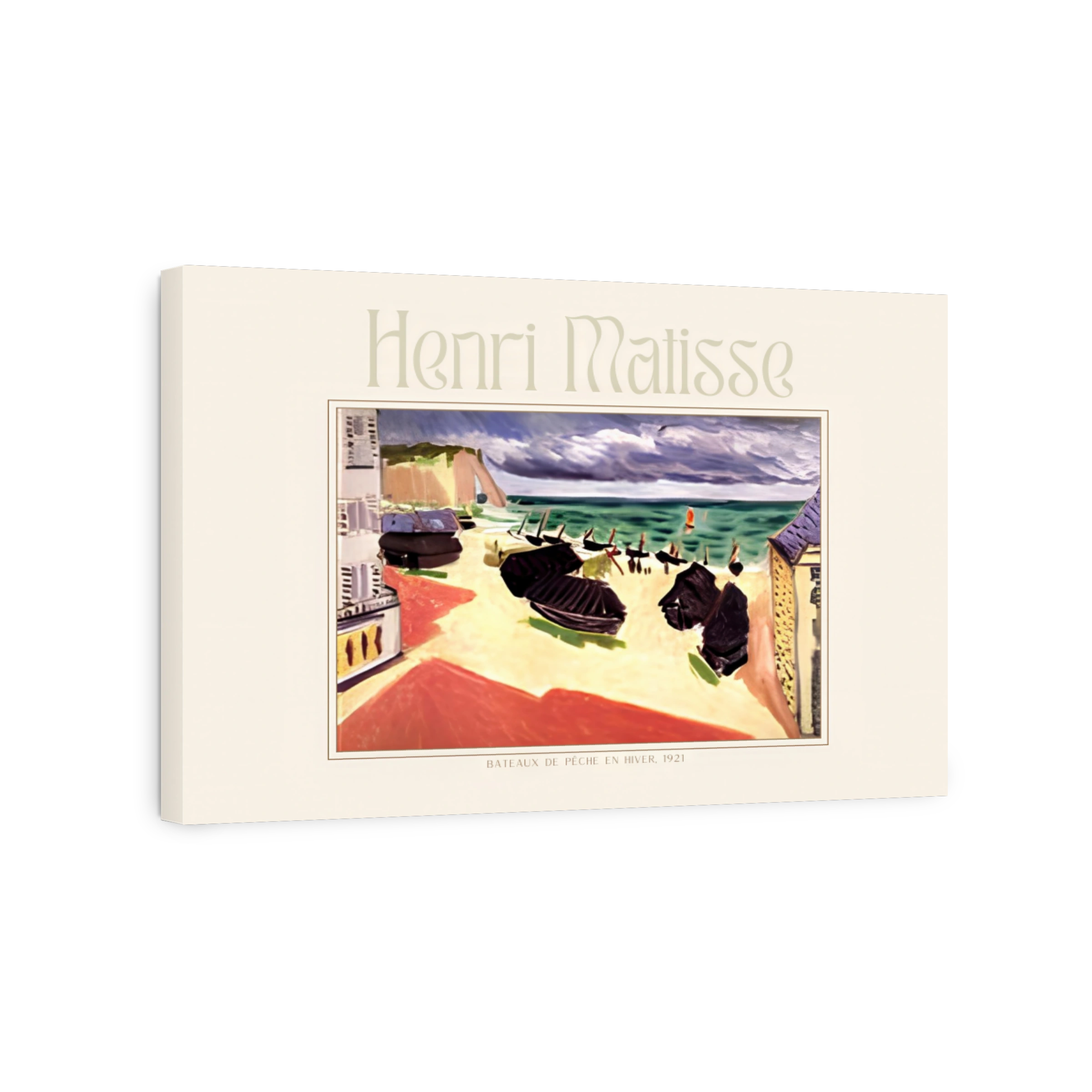 Henri Matisse - Bateaux de Pêche en Hiver, 1921