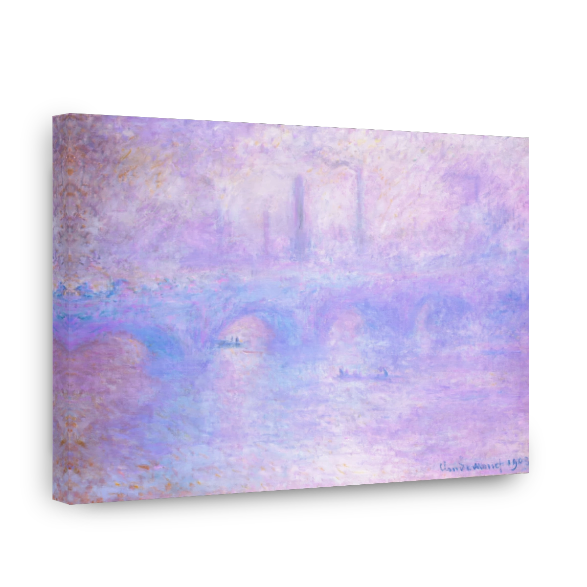 Waterloo Bridge, Fog, 1903