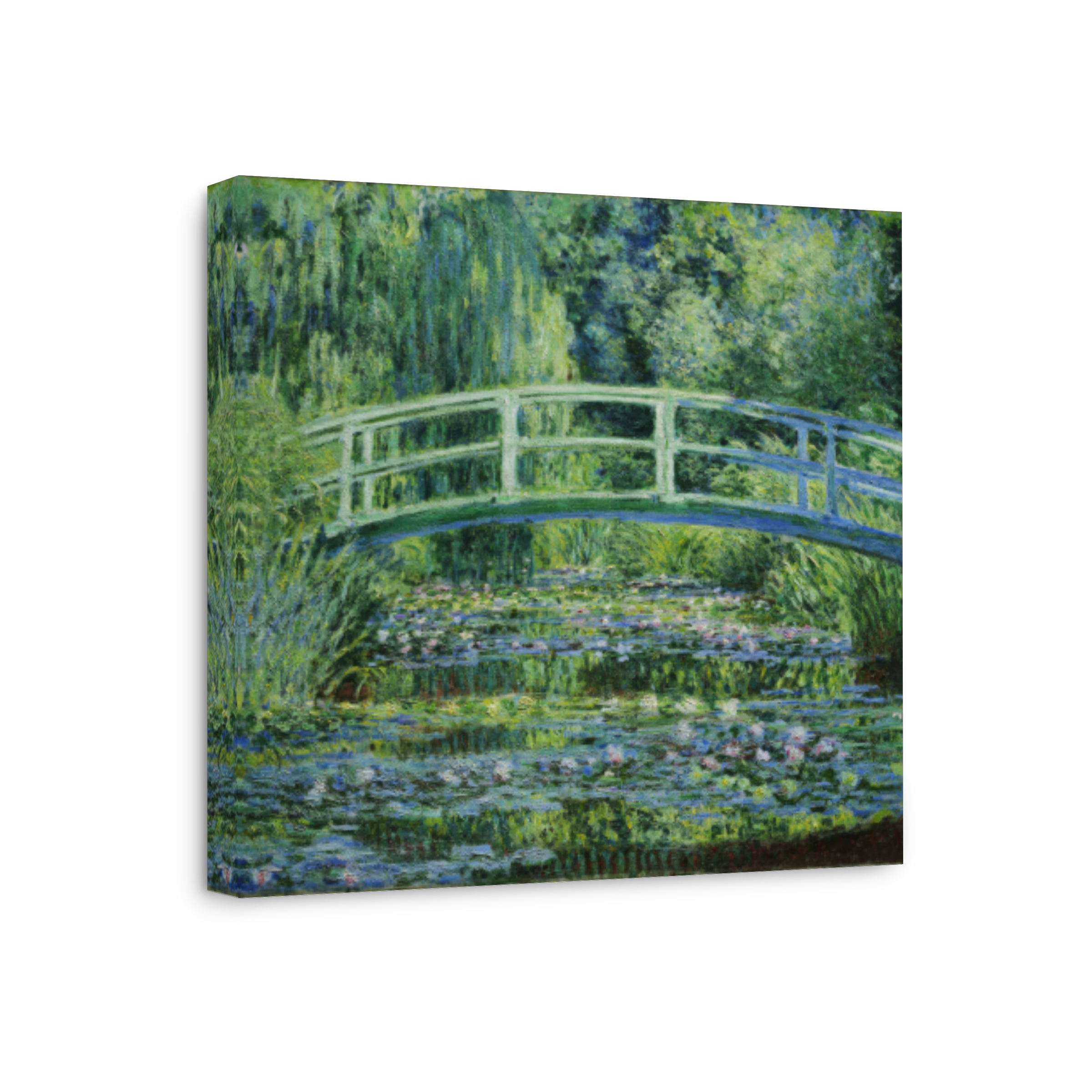 Water Lilies And Japanese Bridge, 1899
