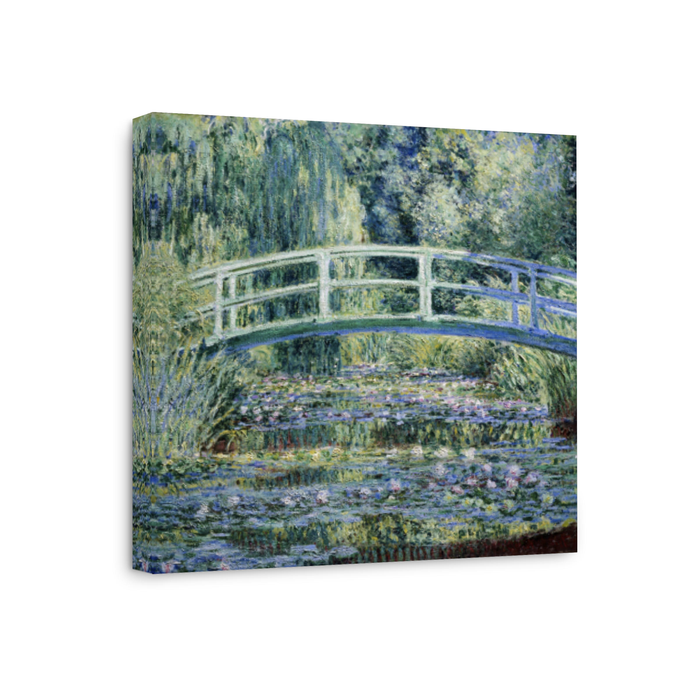 Water Lilies And Japanese Bridge (1899)
