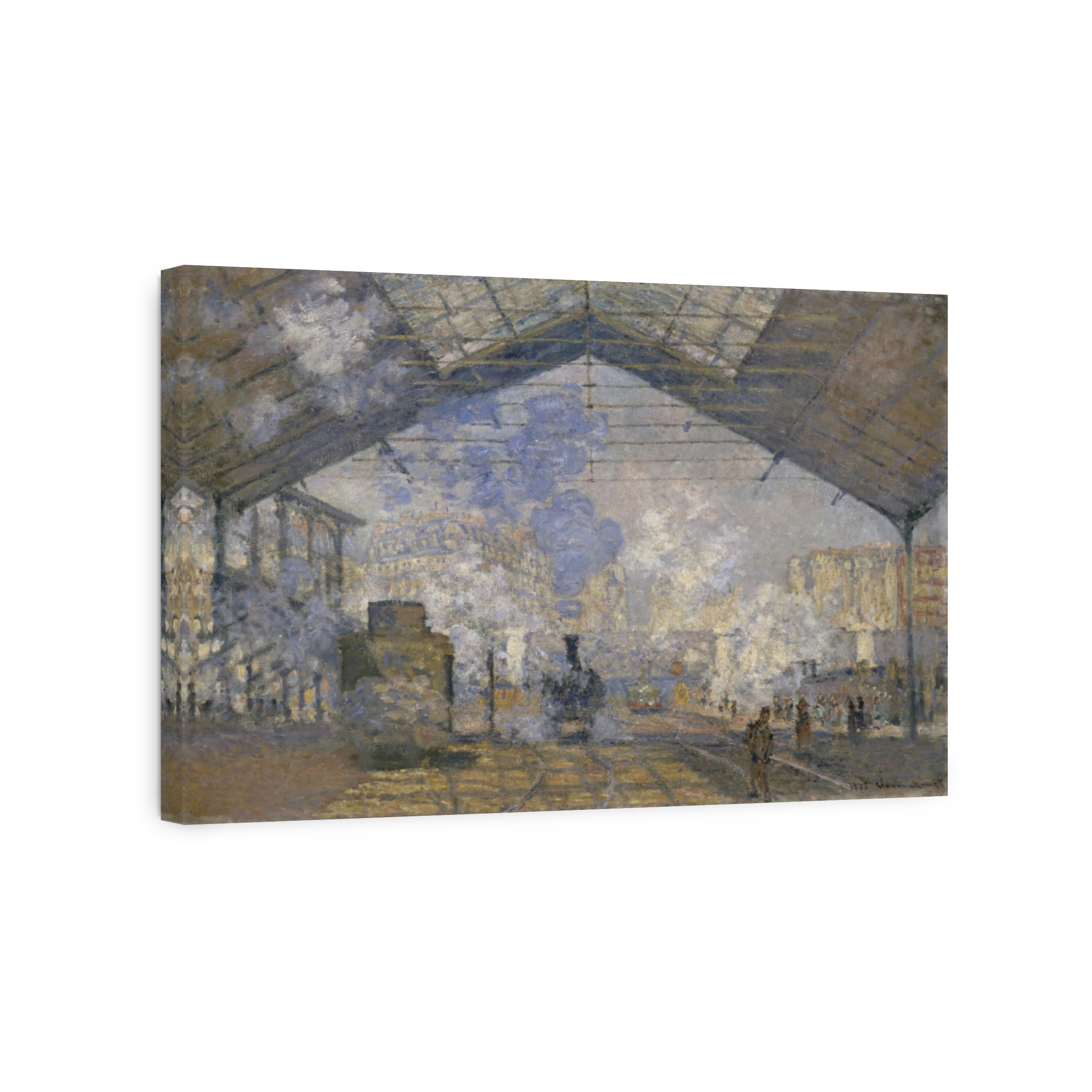 The Saint Lazare Station (1877)