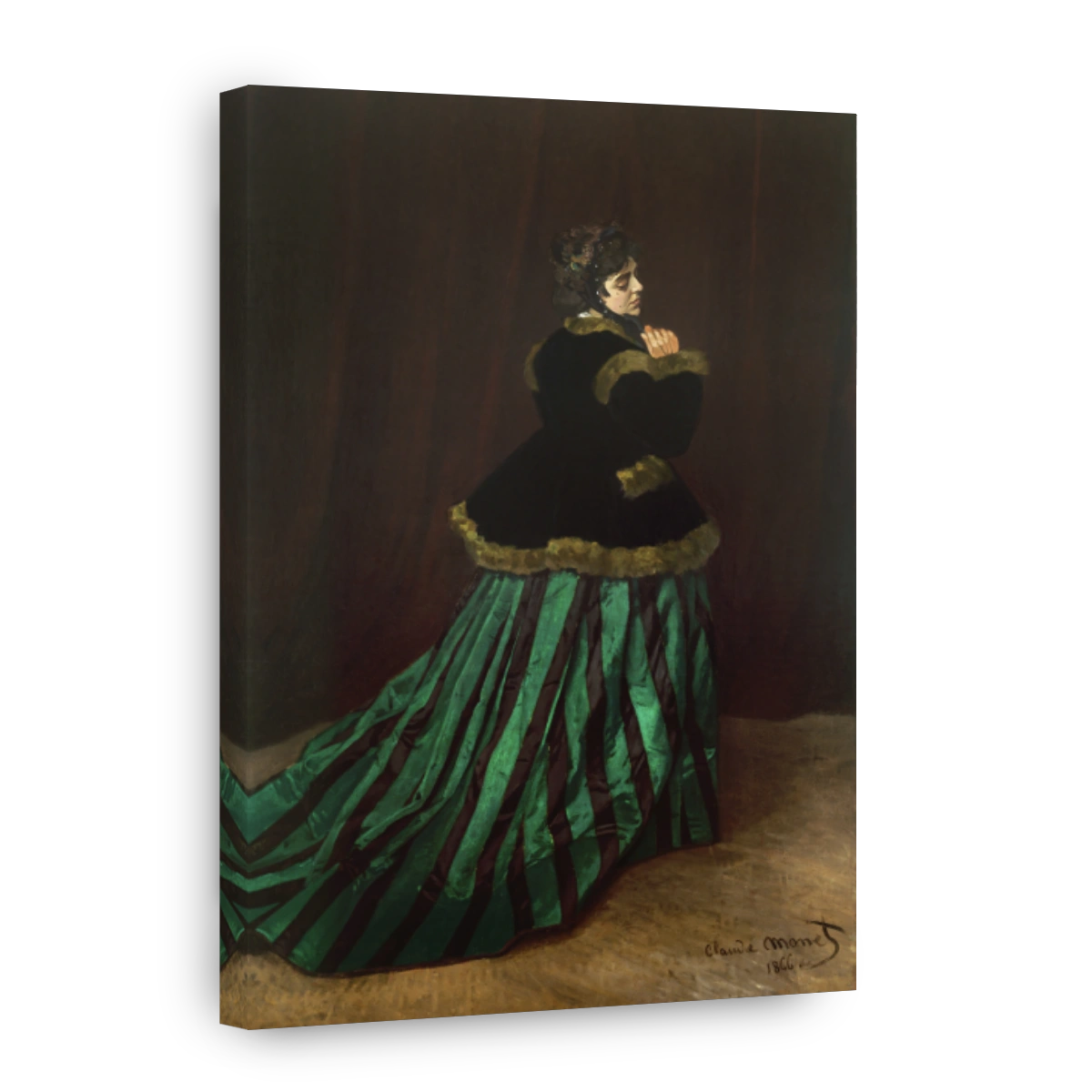 Camille (the Woman In The Green Dress) (1866)