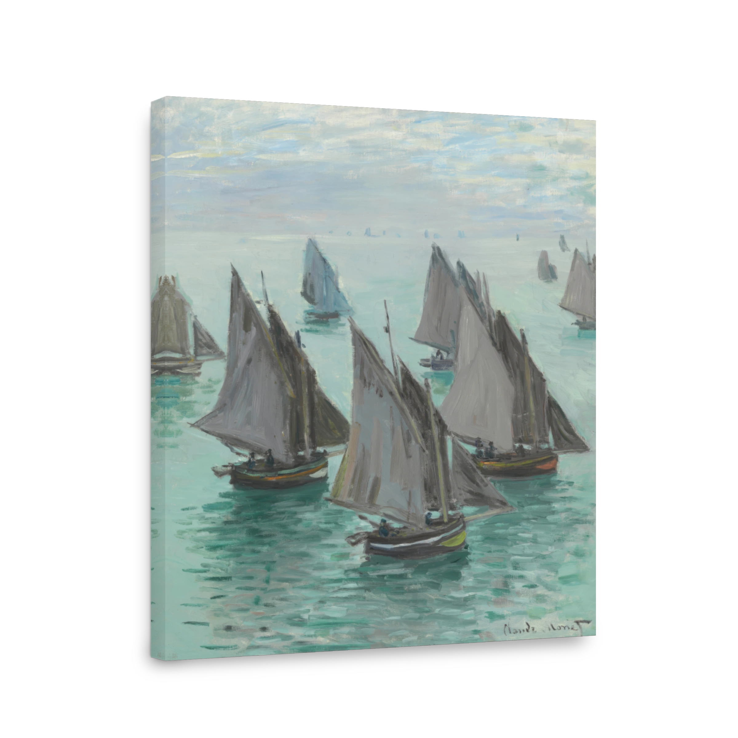 Bateaux De Pêche, Temps Calme, (1868)