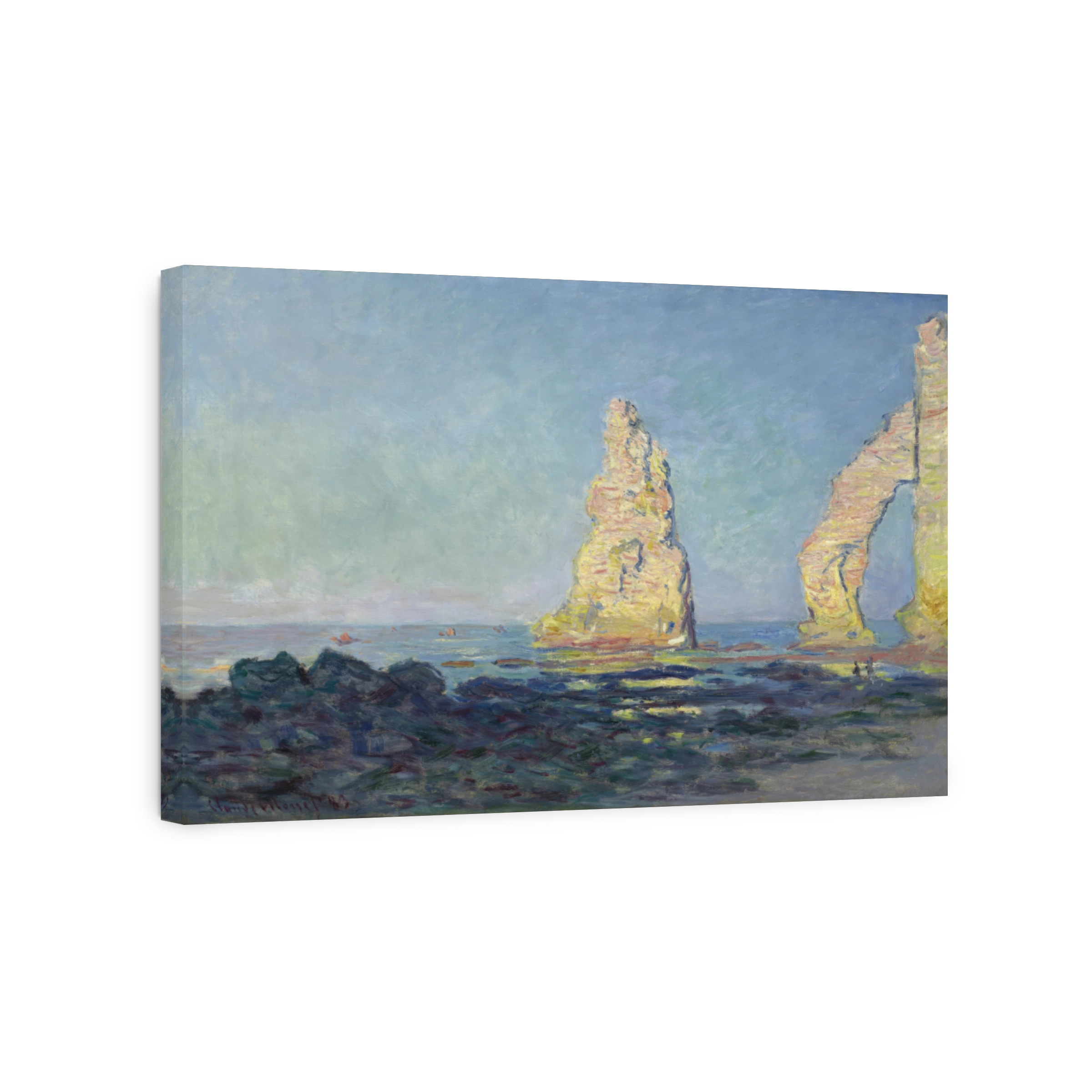 Aiguille D'etretat, Marée Basse, 1883