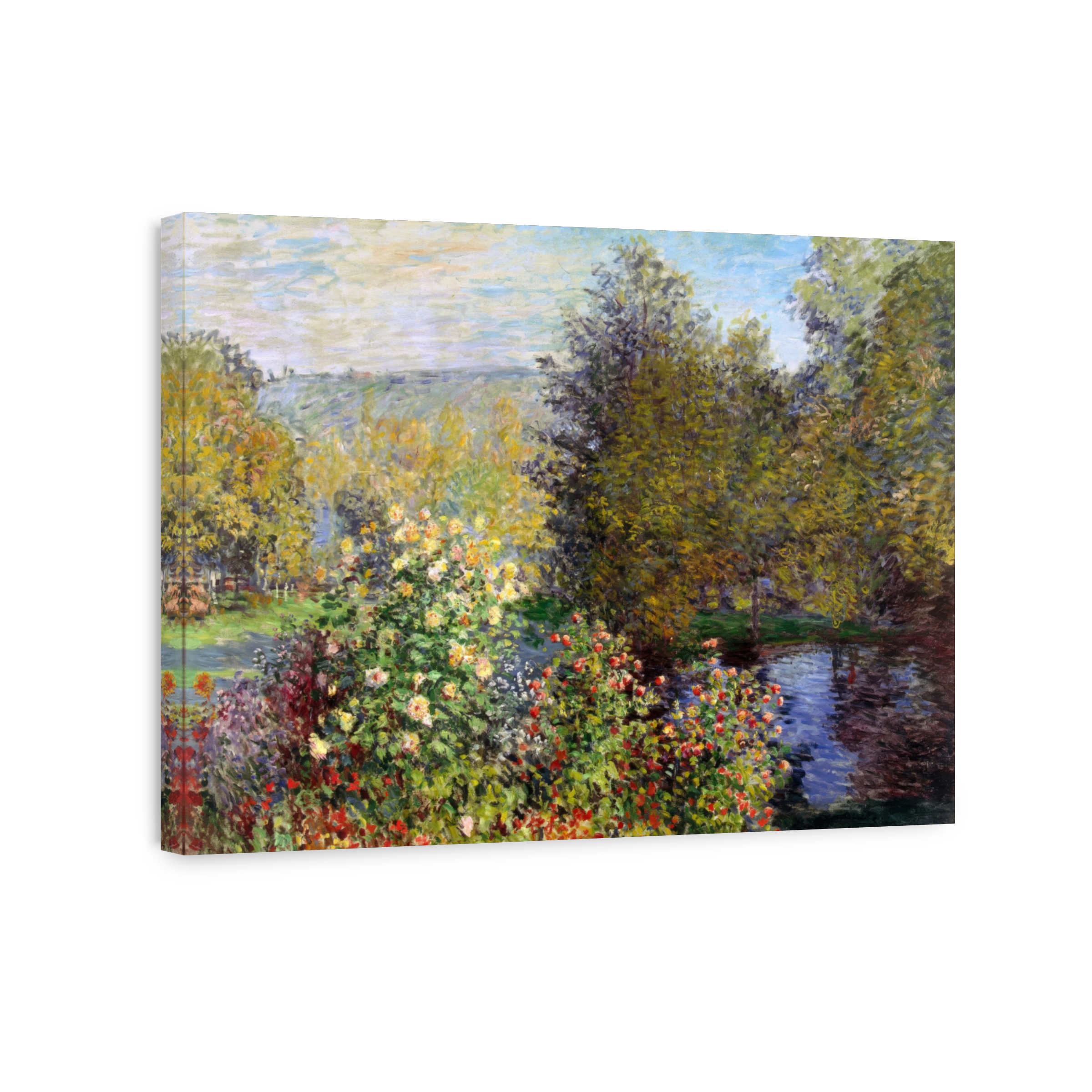 A Corner Of The Garden At Montgeron, 1876