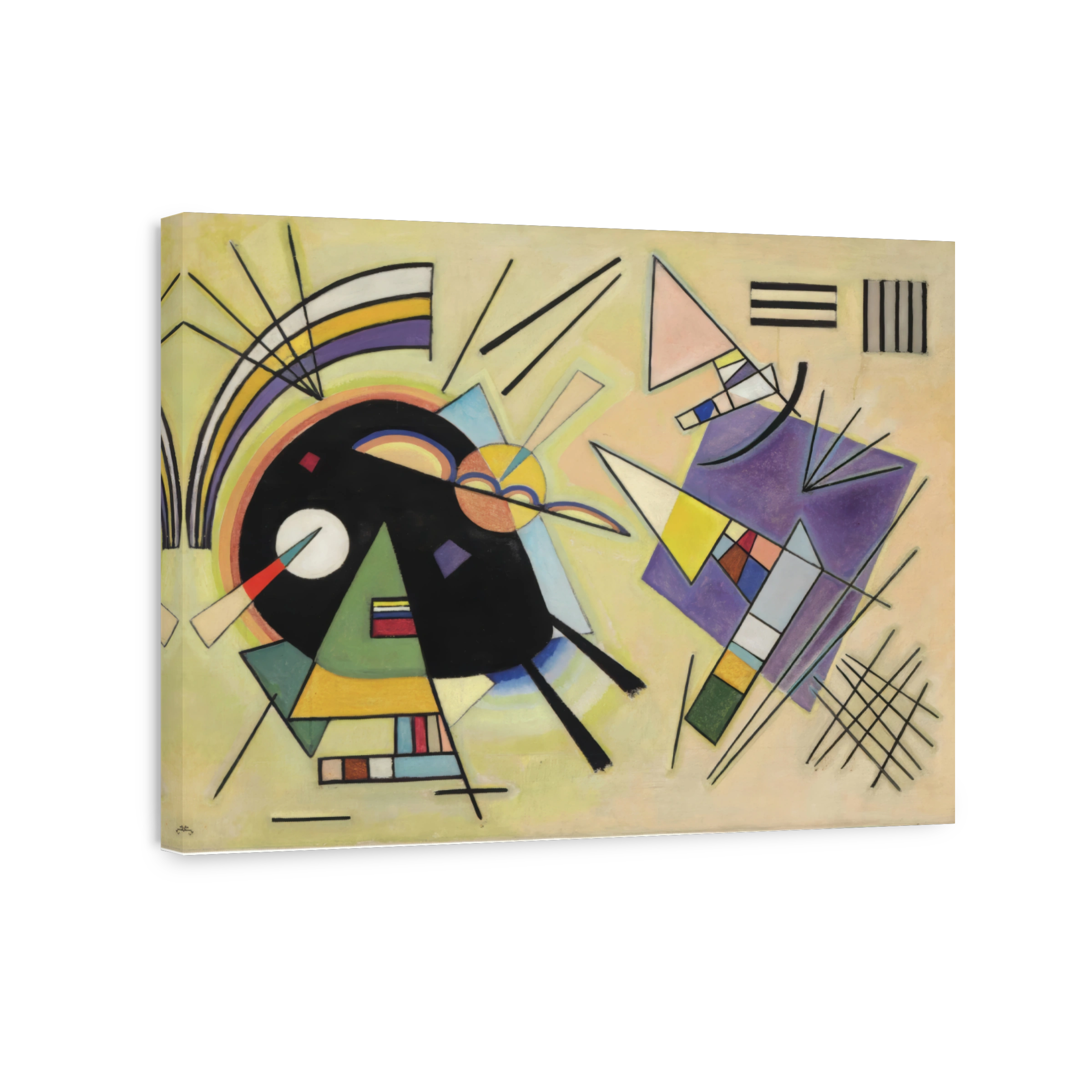 Schwarz Und Violett, 1923