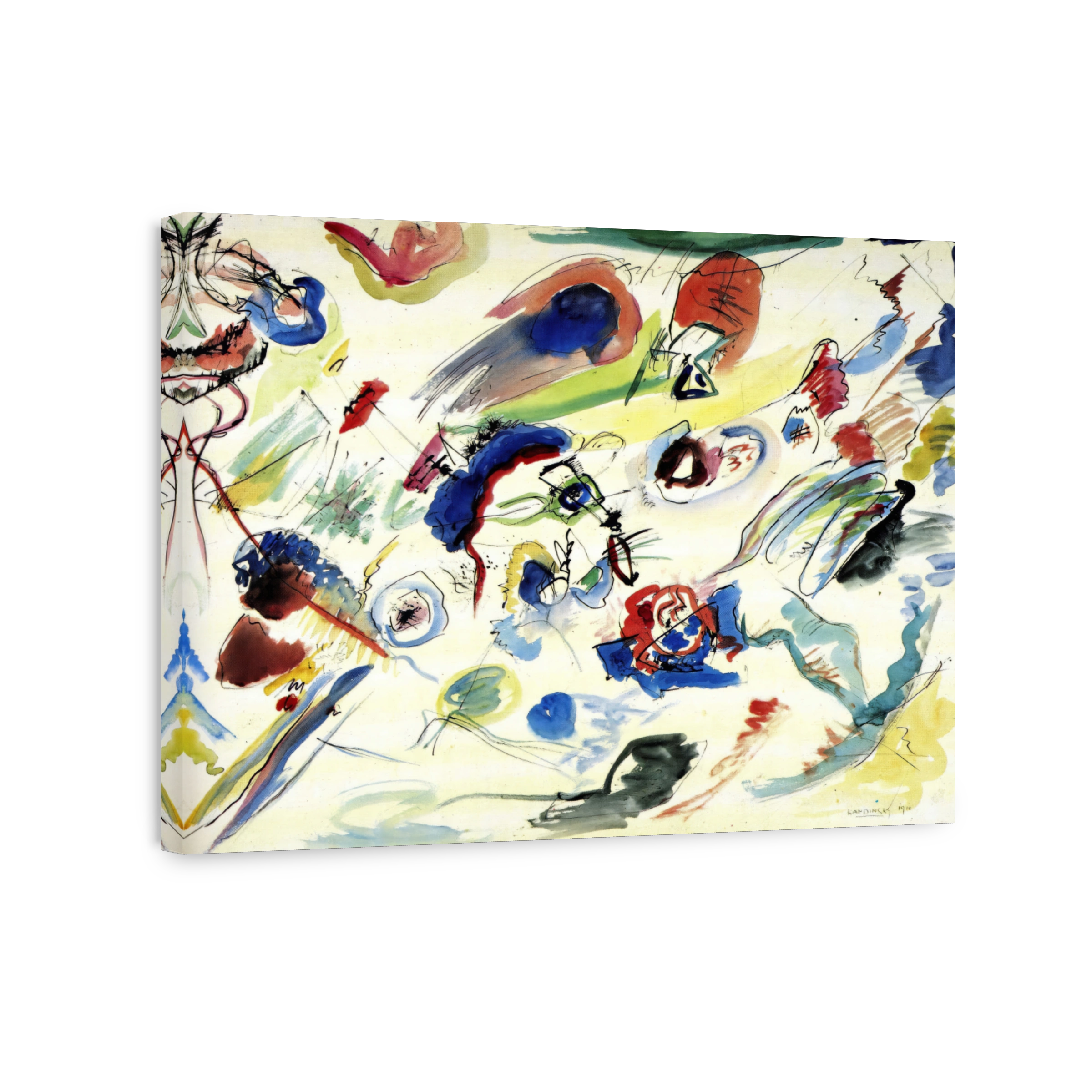 First Abstract Watercolor (1913)