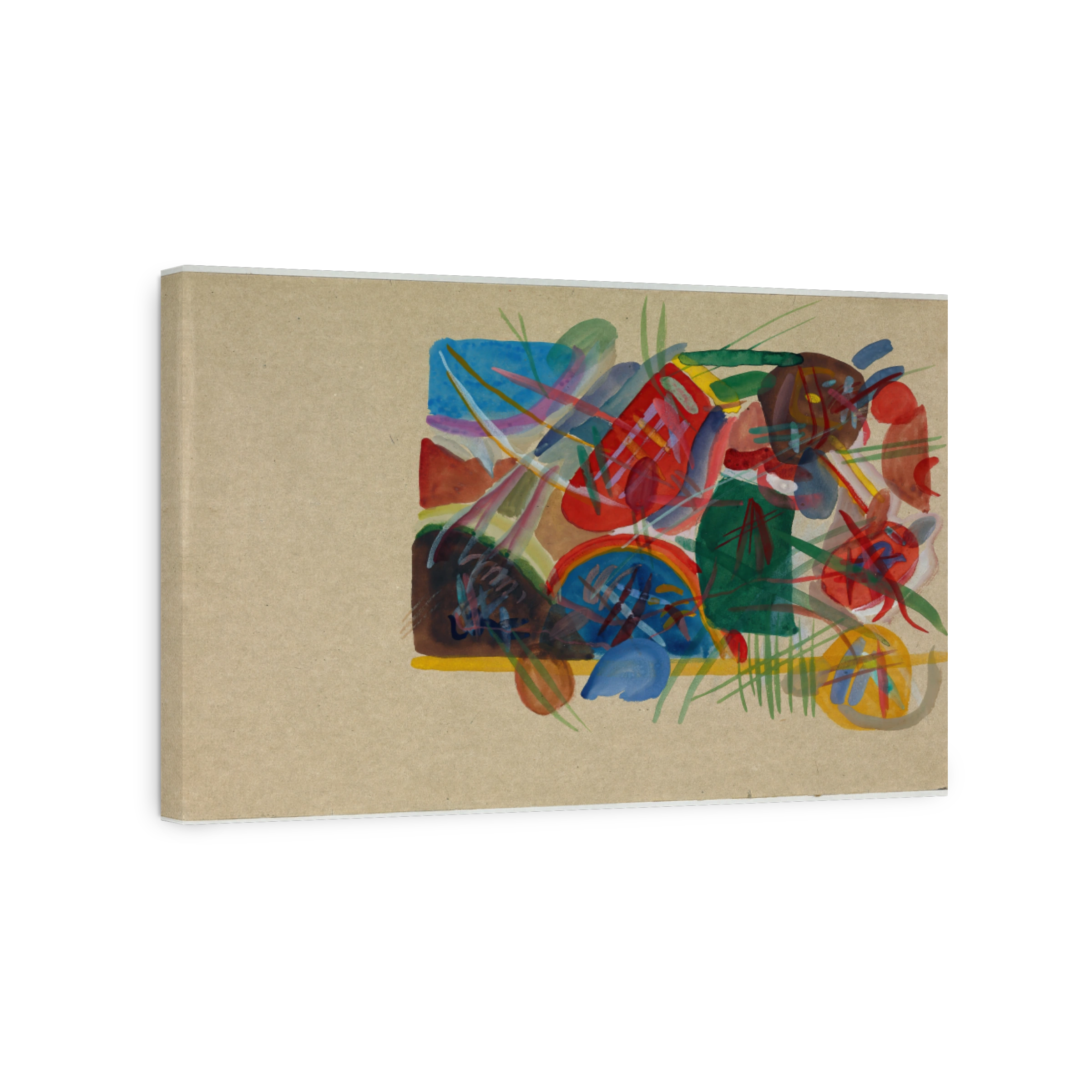 Aquarell ‘mit Wald Und Regenbogen’ (1913)