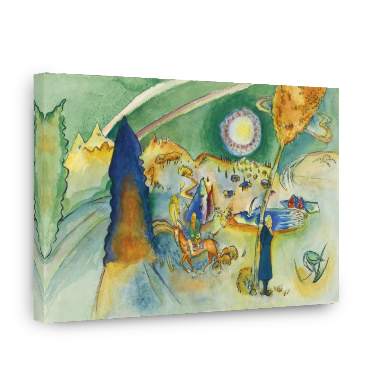 Aquarell Für Poul Bjerre (1916)