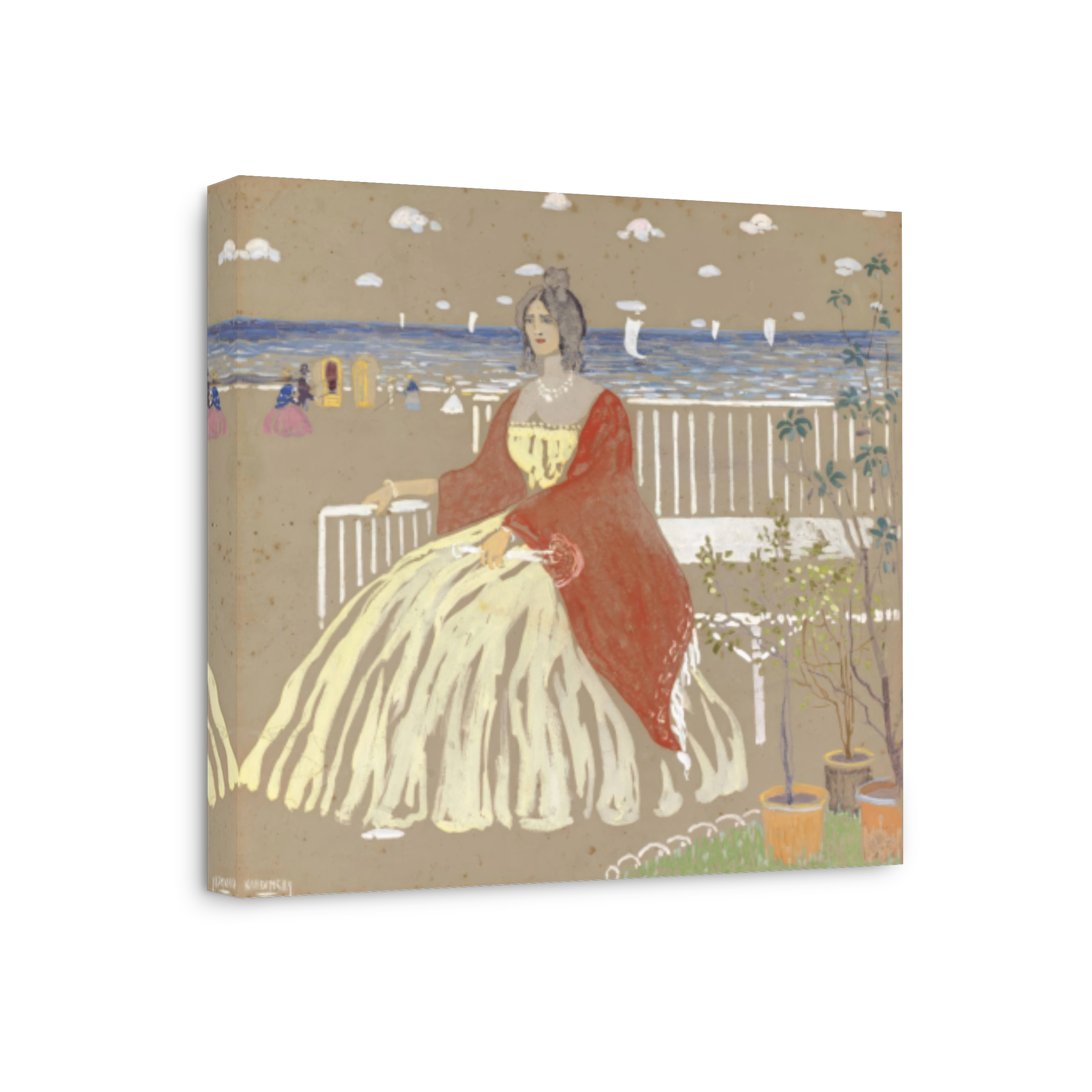 Am Strande (au Bord De La Mer, Or Woman By The Sea), 1904