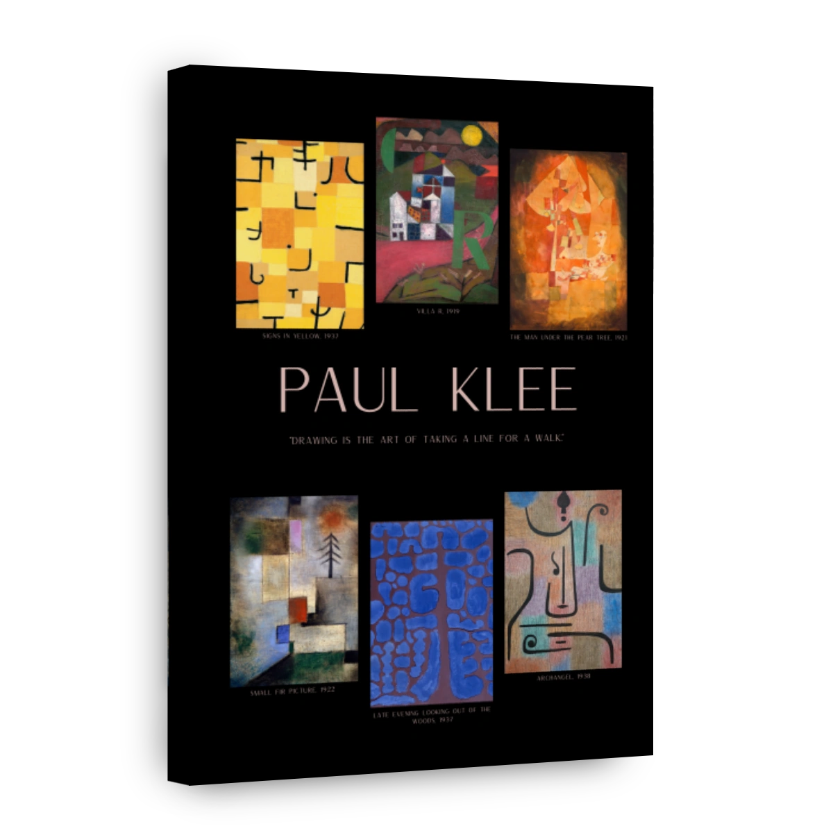 Paul Klee - Drawing is the art of taking a line for a walk