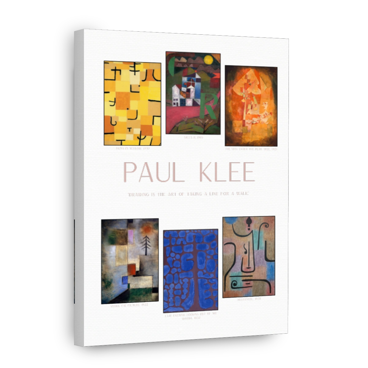 Paul Klee - Signs in Yellow, Villa R, The Man Under The Pear