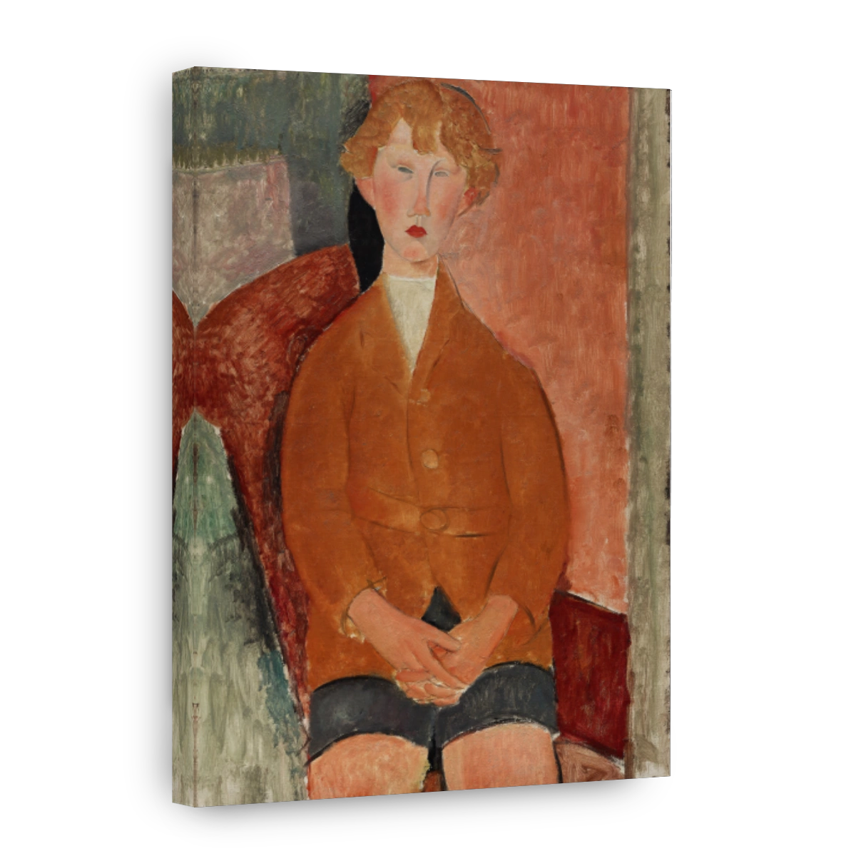 Boy In Short Pants (about 1918)