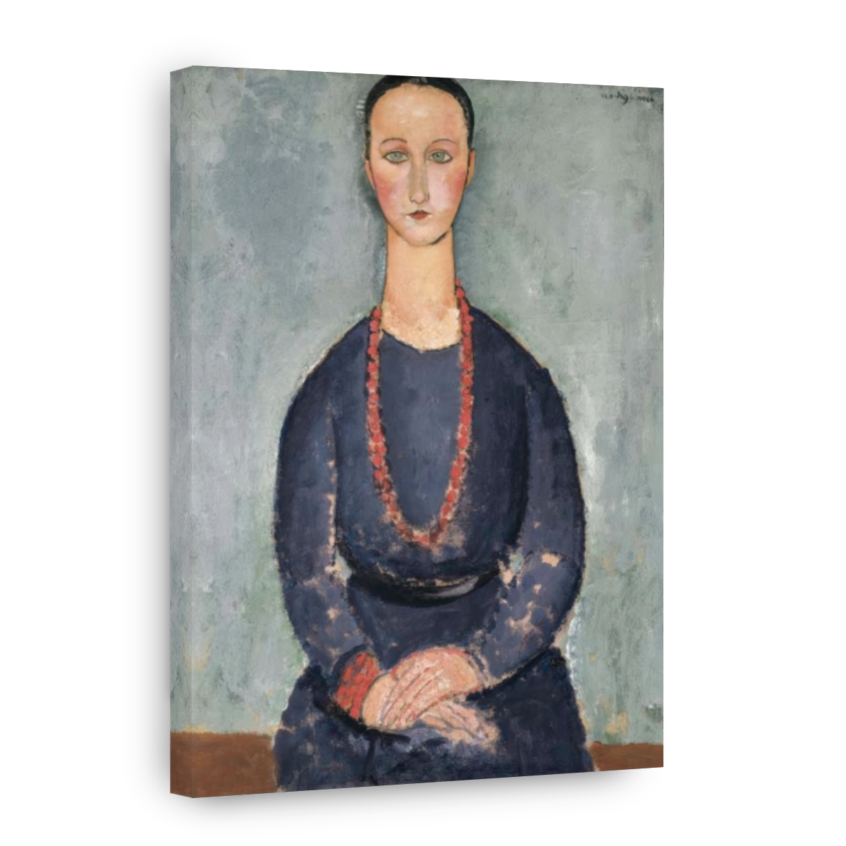Donna Con Collana Rossa, 1918