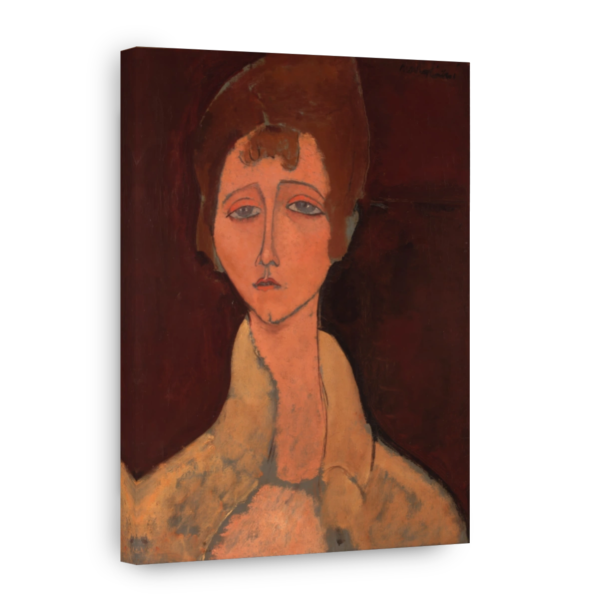 Femme Au Corsage Blanc (woman In White Coat) (1917)