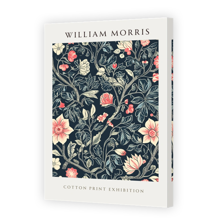 William Morris Floral Pattern Print