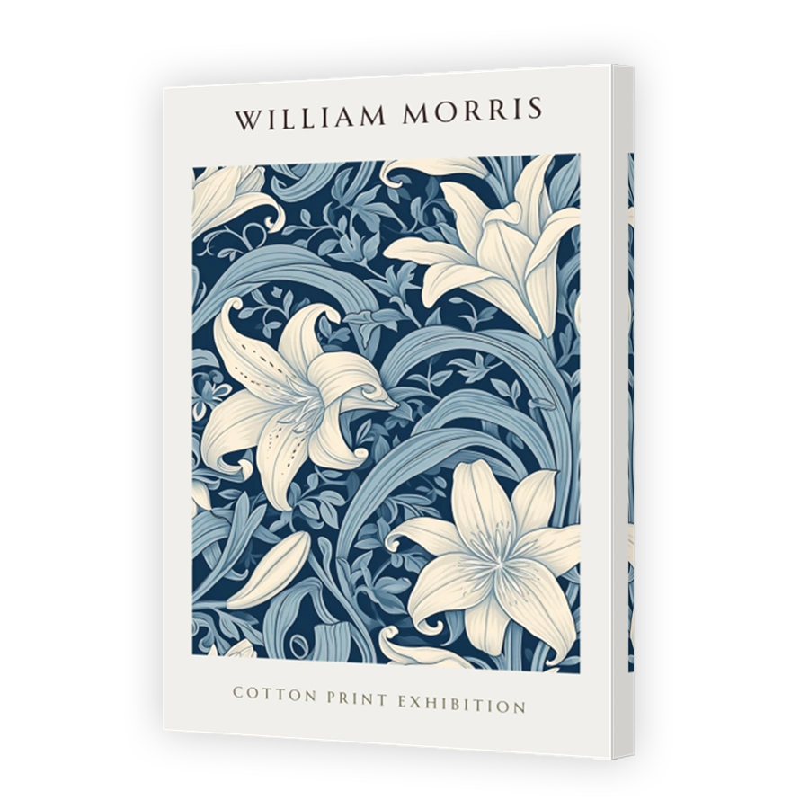 William Morris Lily Floral Print