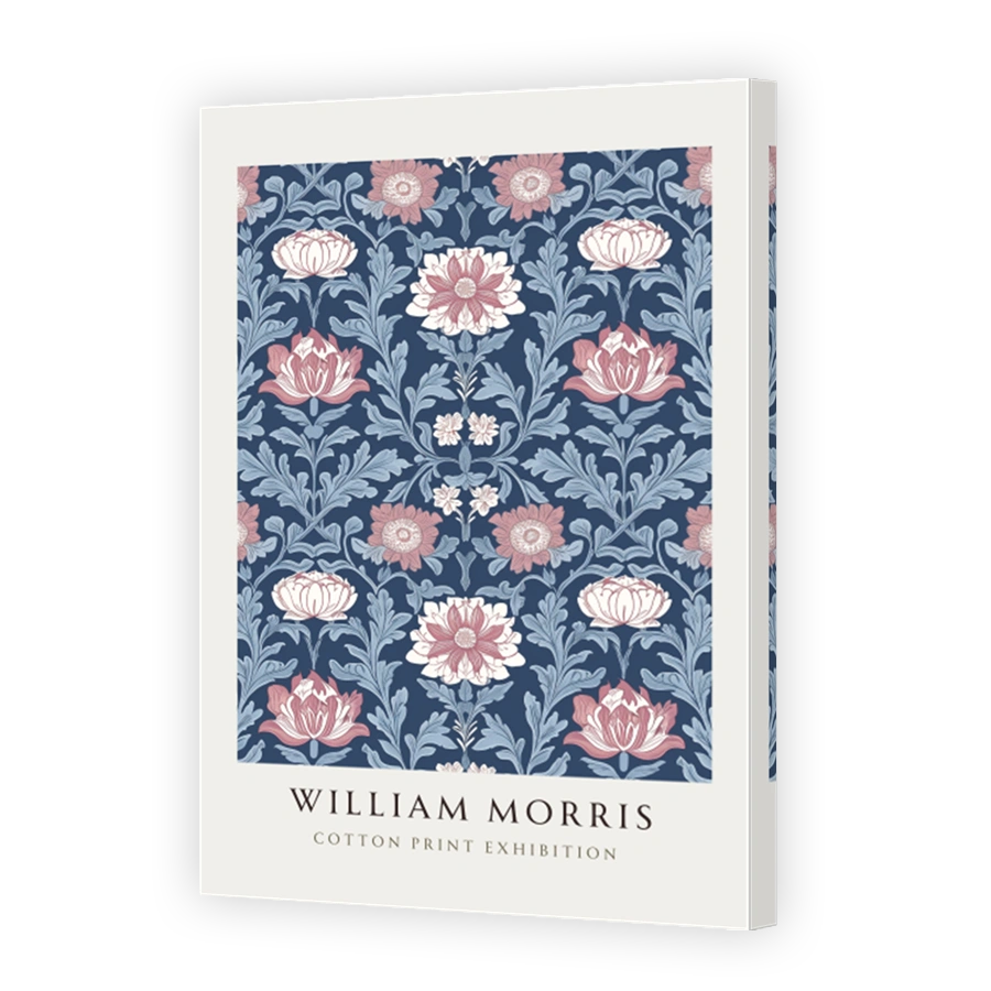 William Morris Floral Pattern Art Print