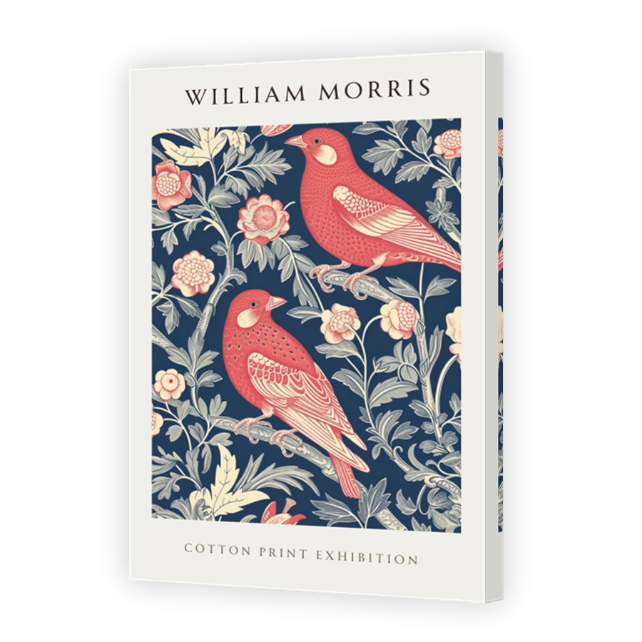 William Morris Birds and Floral Pattern Print