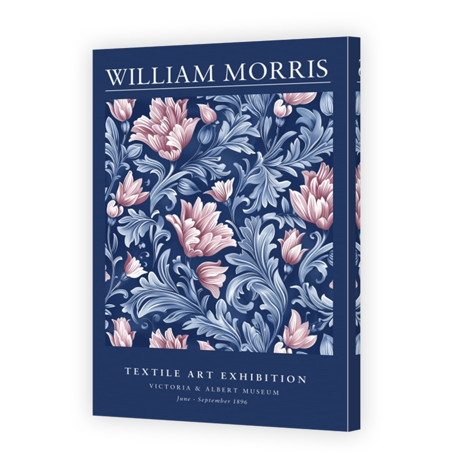 William Morris Floral Textile Art Exhibition