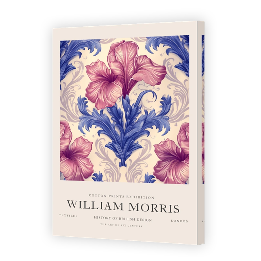 William Morris Floral Pattern Print