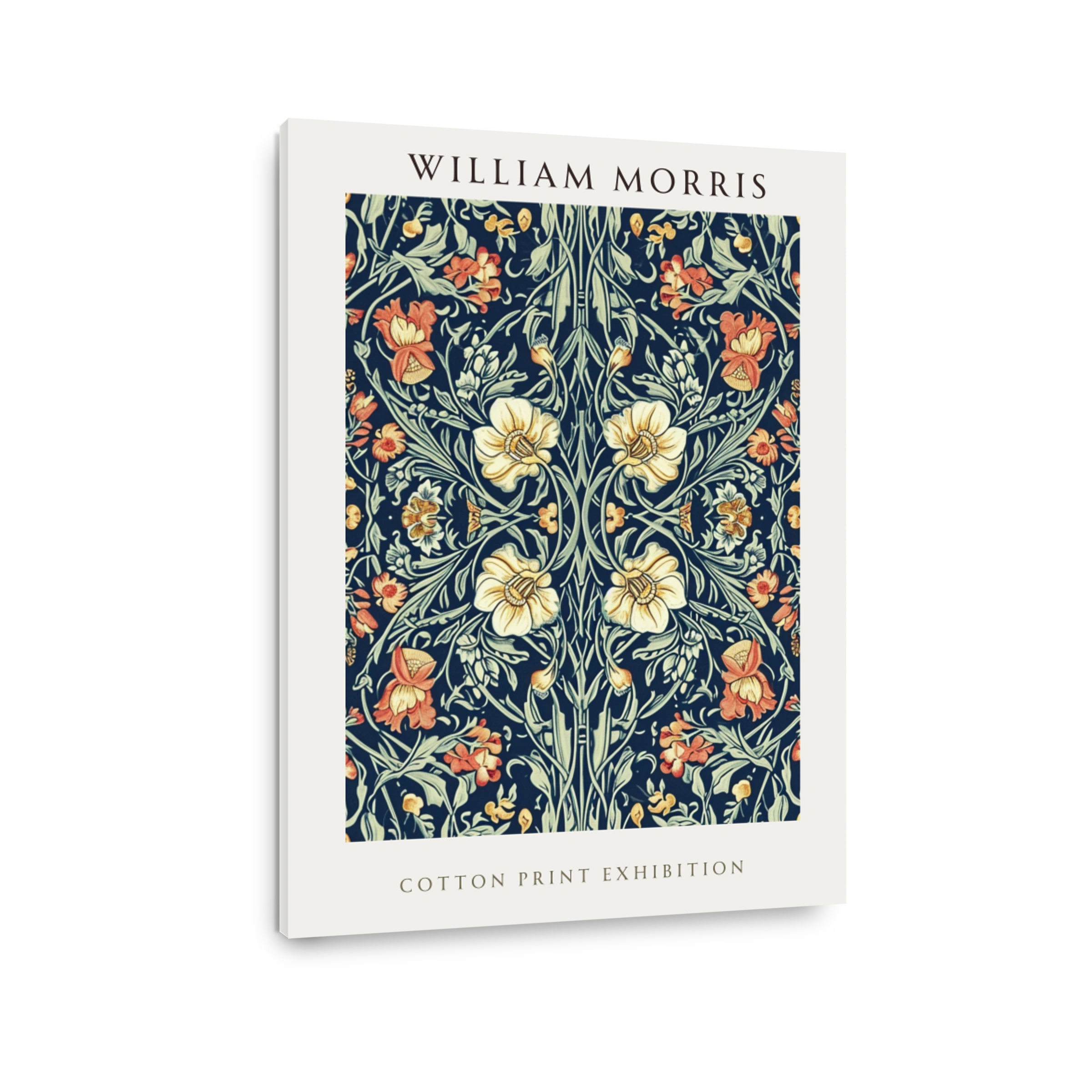 William Morris Floral Pattern Art Print