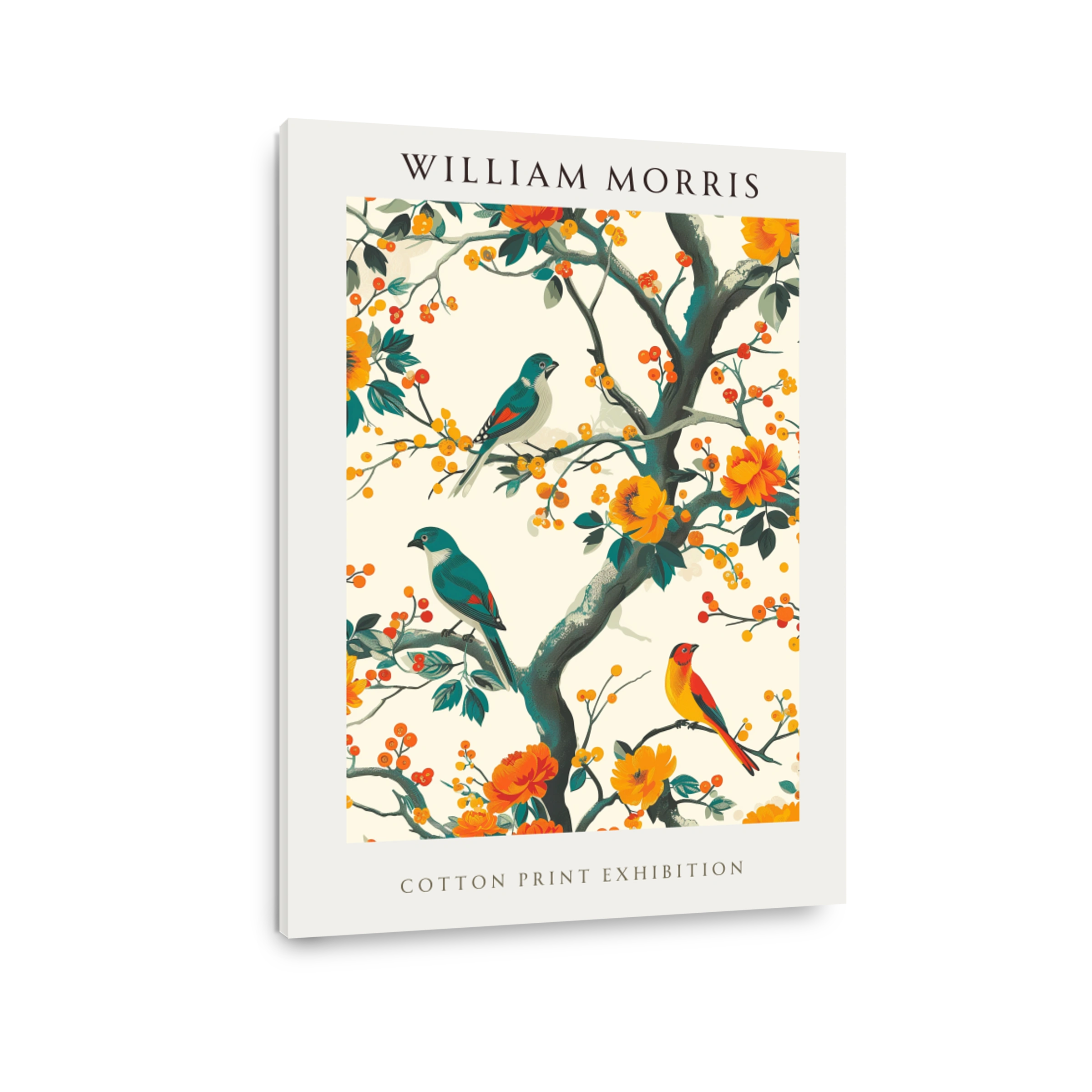 William Morris Birds and Flowers Cotton Print