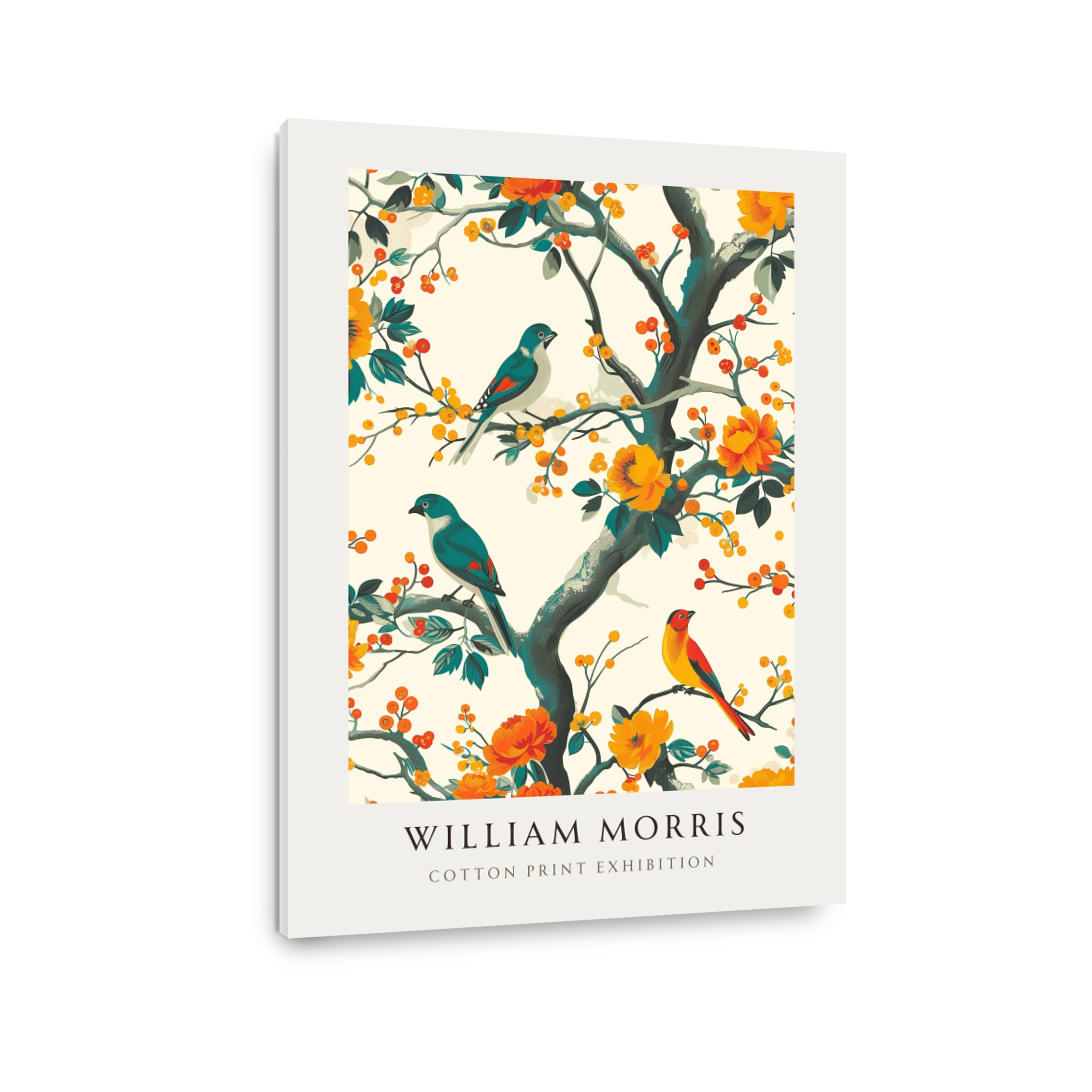 William Morris Birds and Flowers Cotton Print