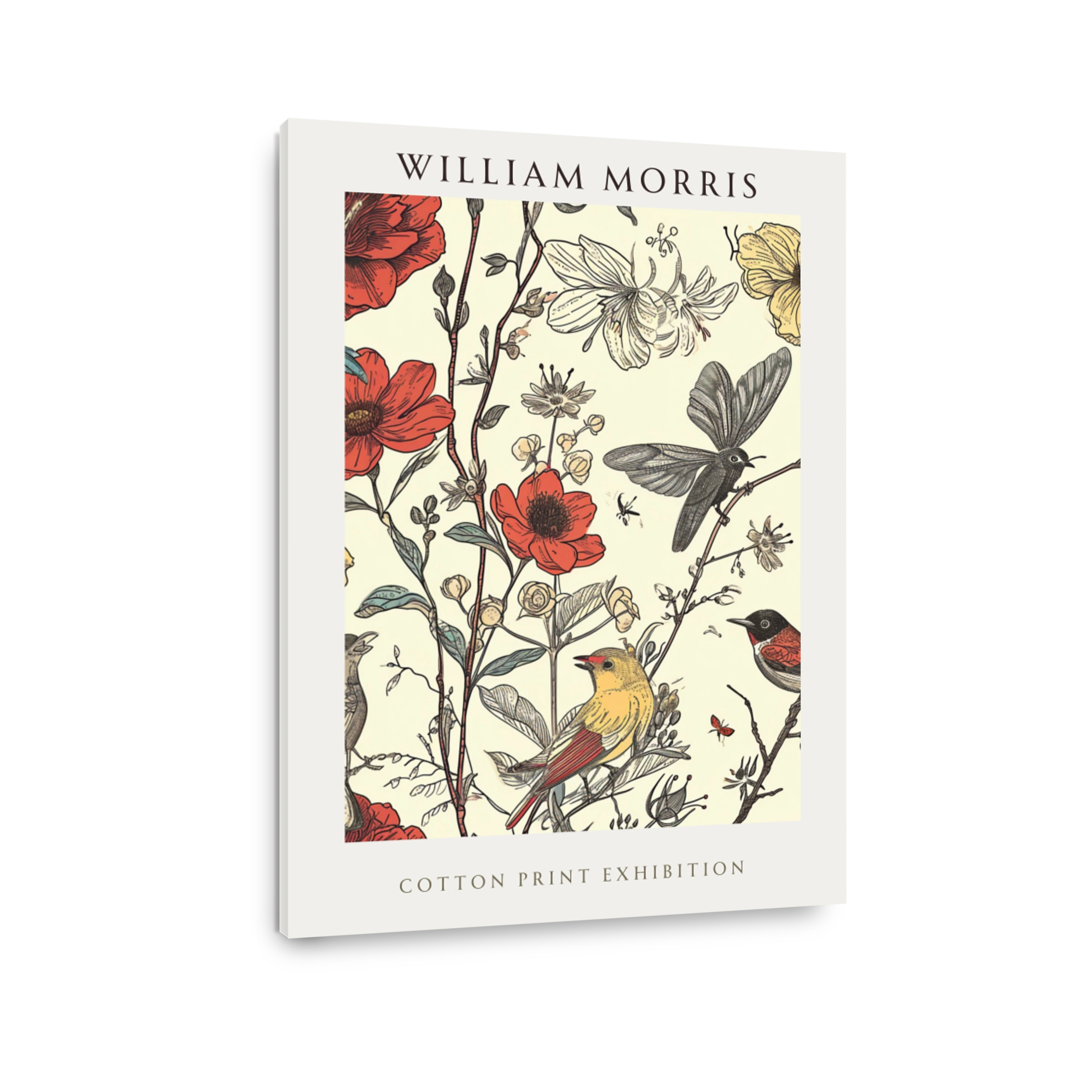 William Morris Birds and Flowers Cotton Print