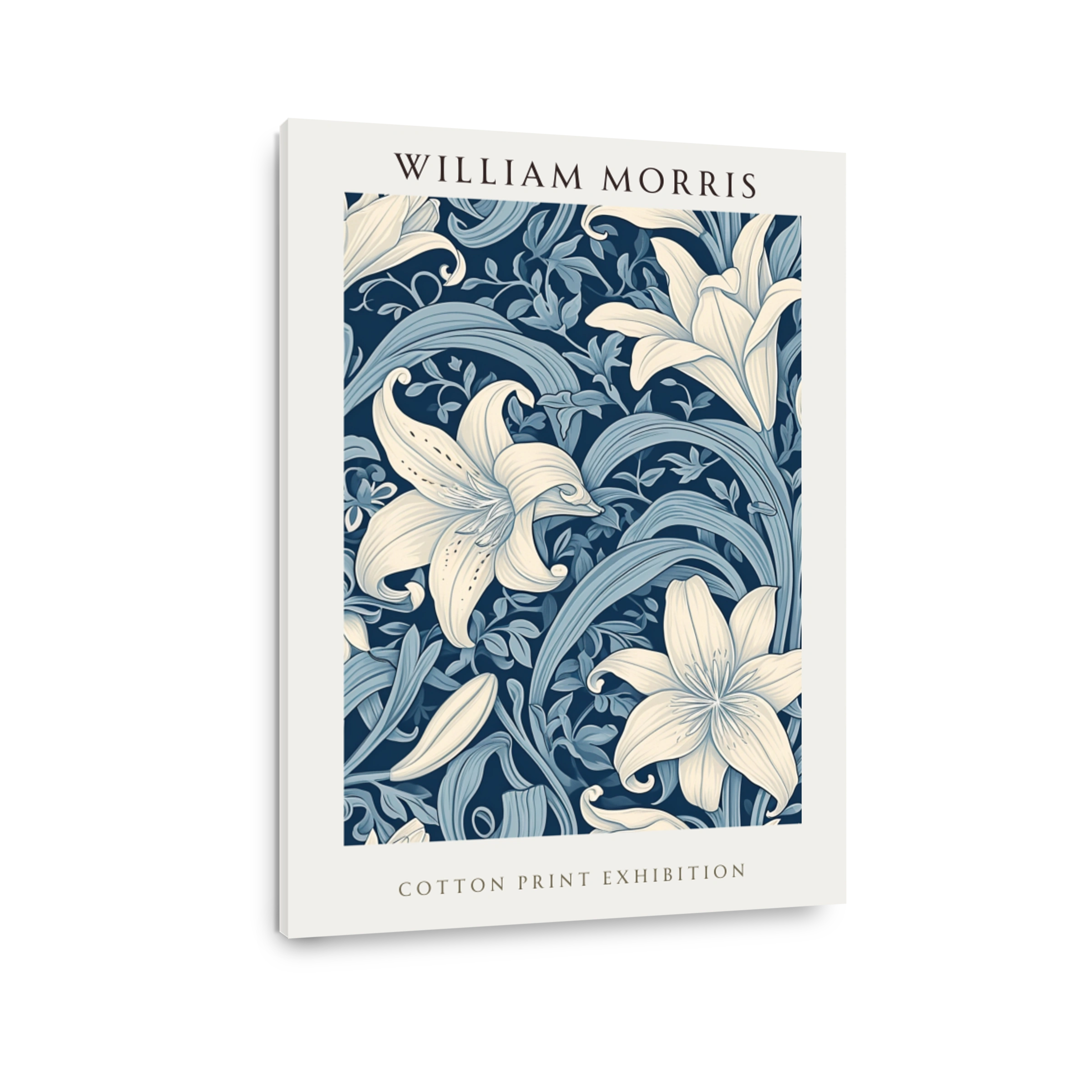 William Morris Lily Floral Art Print