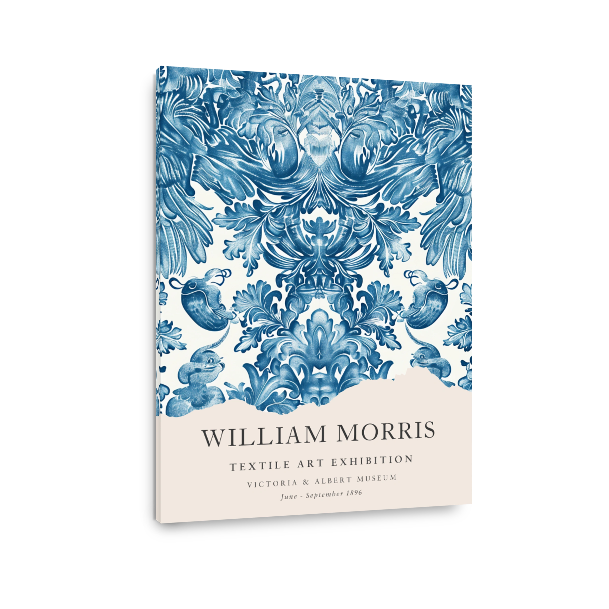 William Morris Floral Textile Art Exhibition