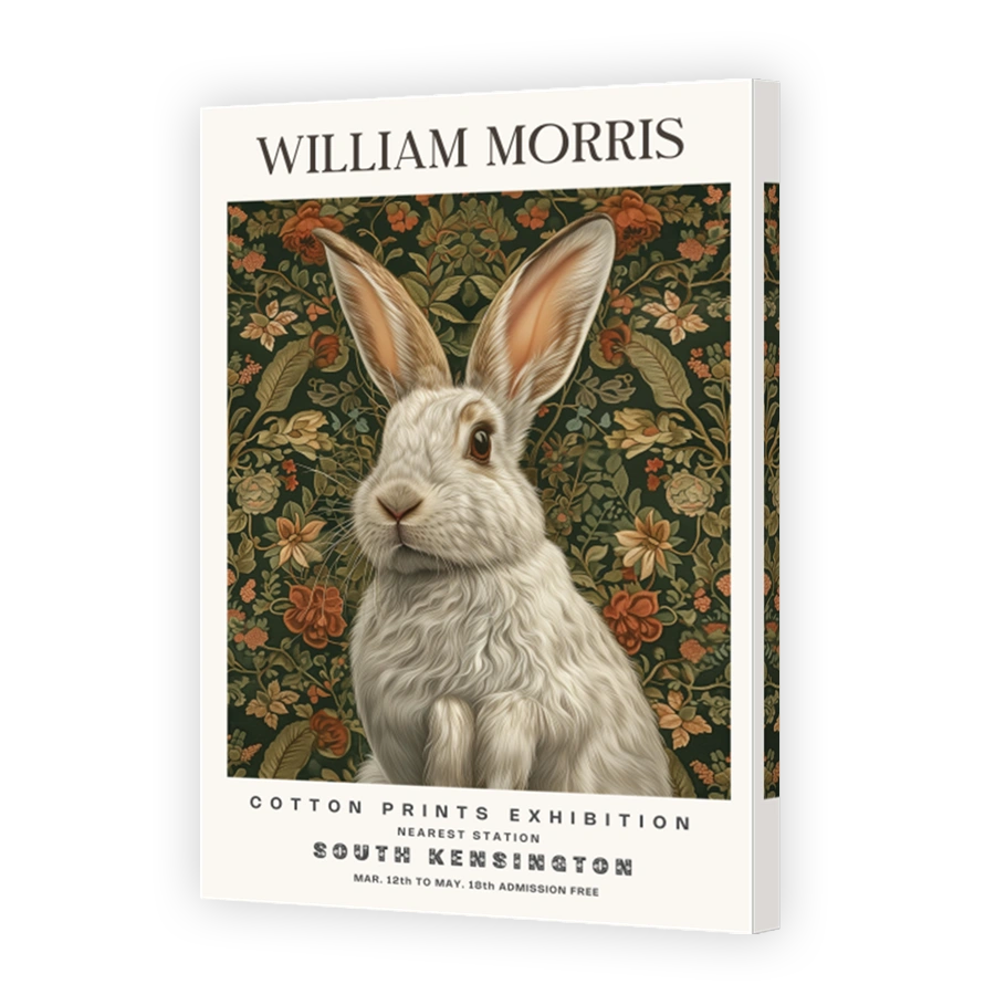 William Morris Rabbit Print