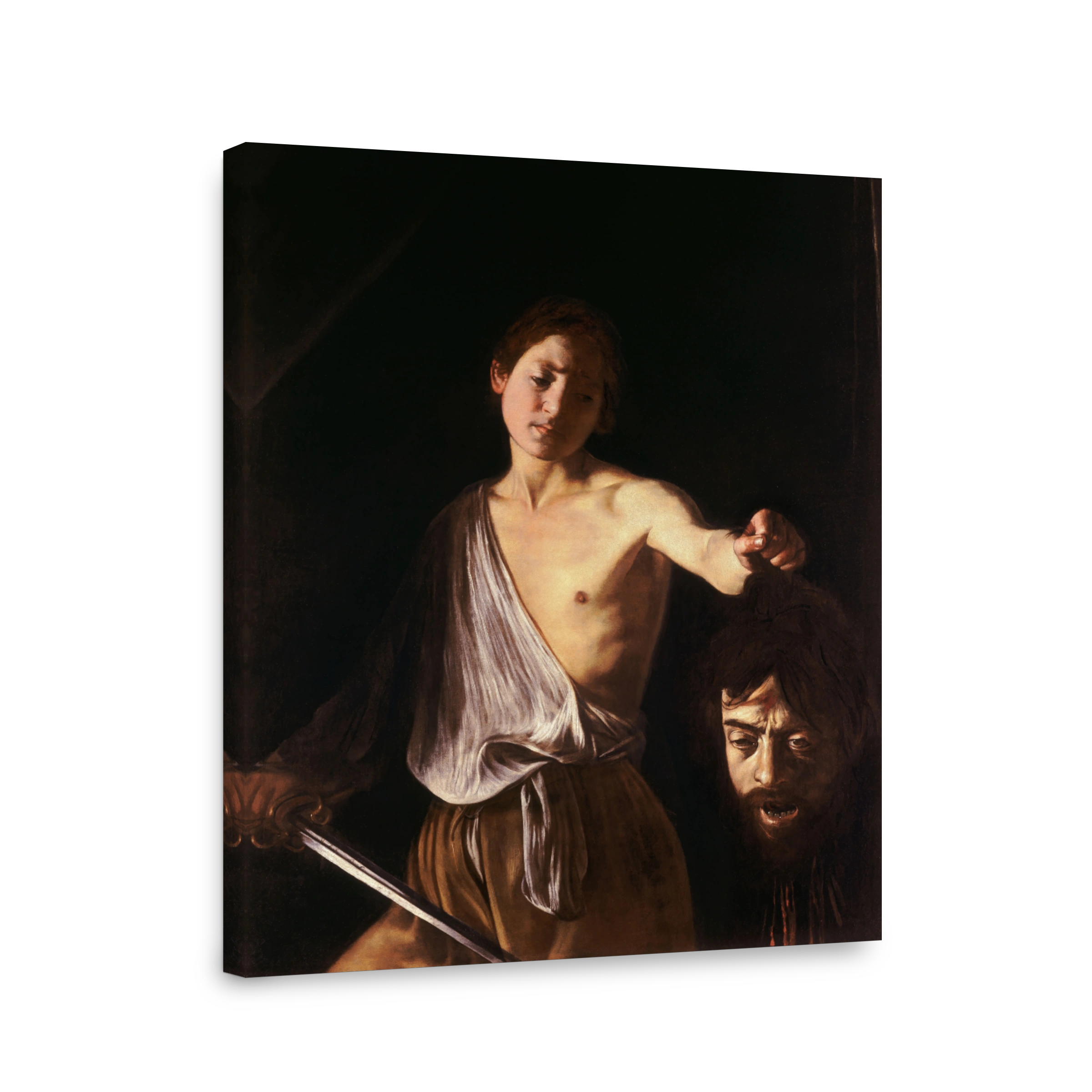 David With The Head Of Goliath (1605)