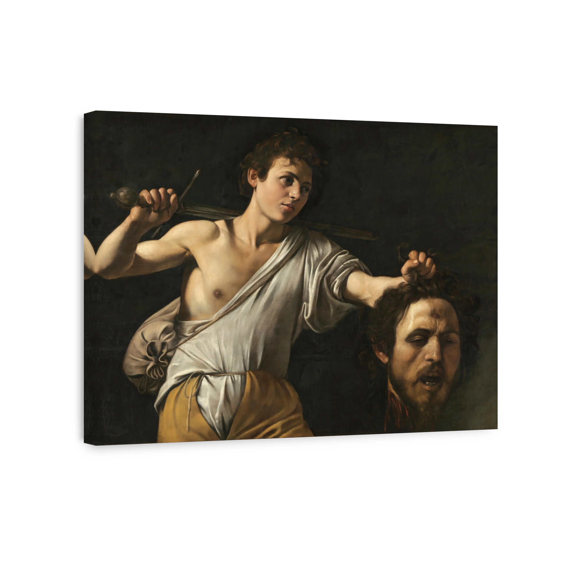 David With The Head Of Goliath (ca.1600 1601)