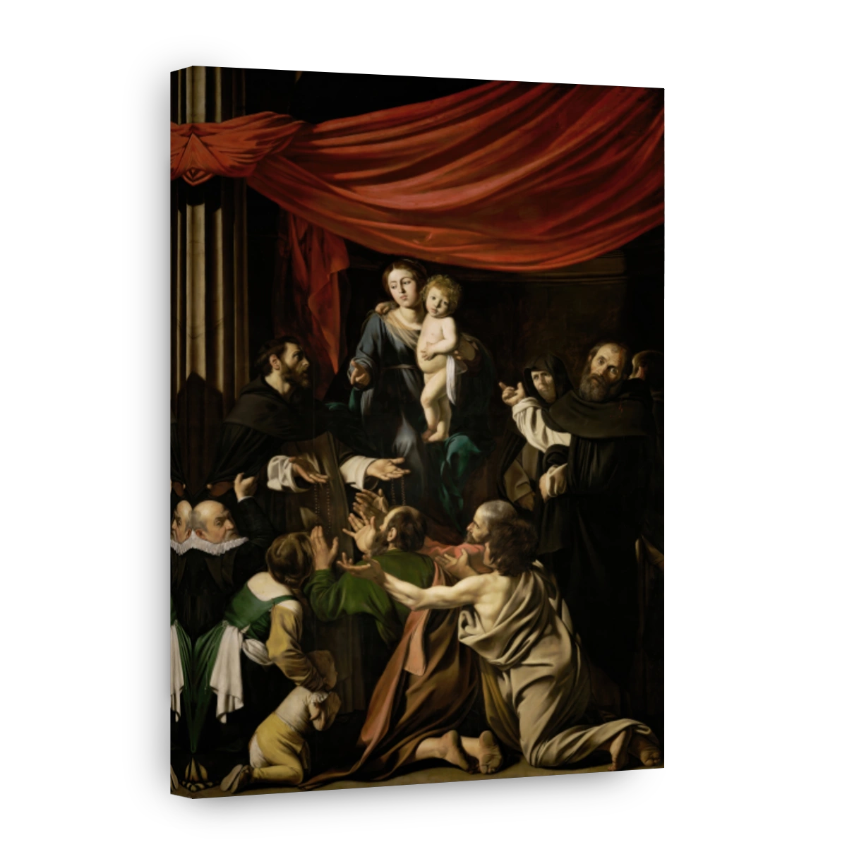 Madonna Of The Rosary (between 1605 And 1607)