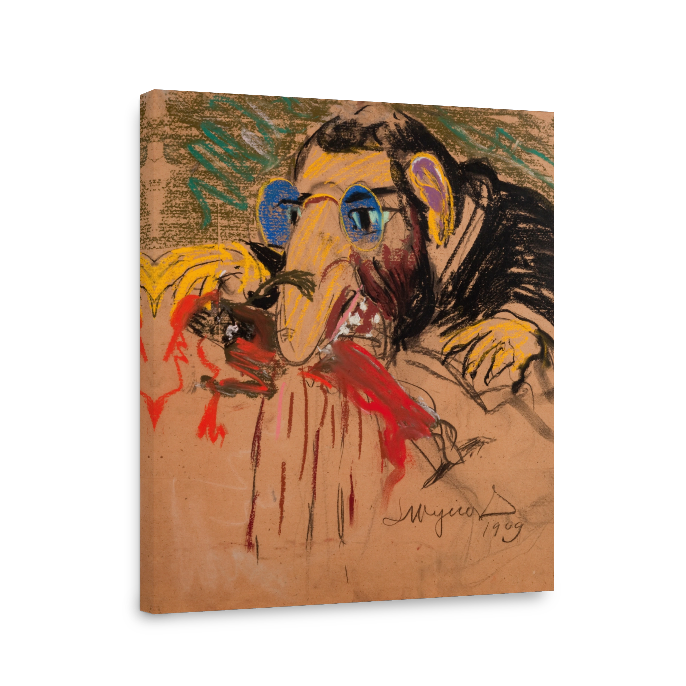 Caricature of Feliks Jasienski