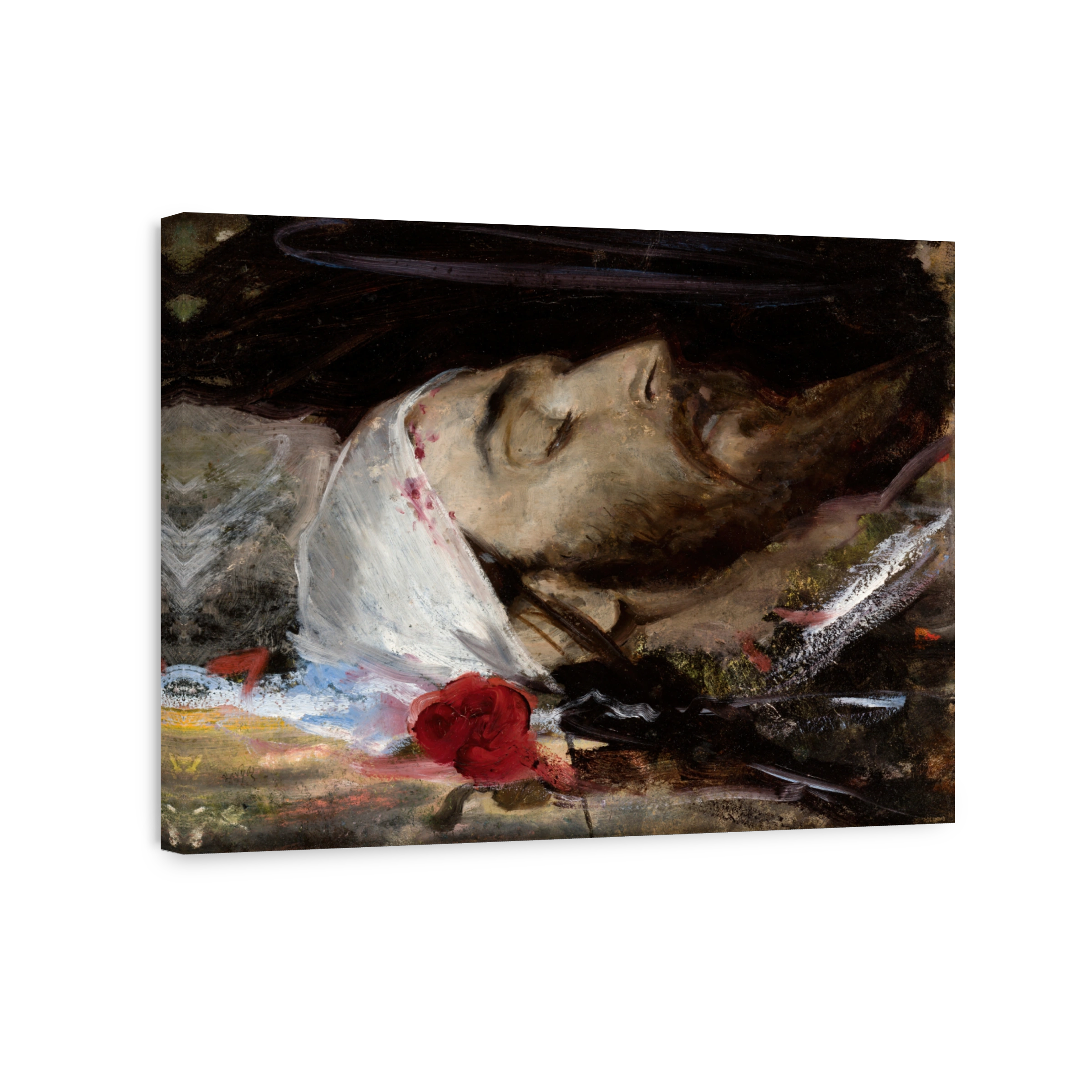 Head of Christ Oil Painting