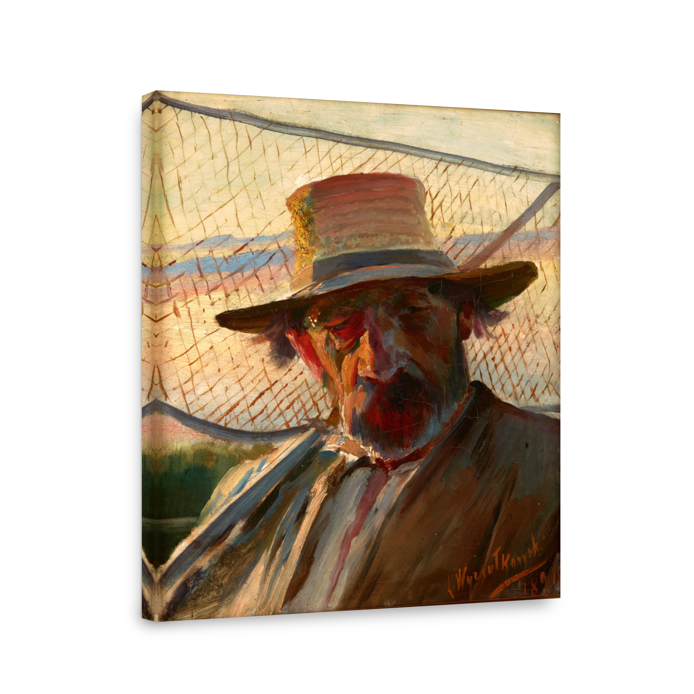 Fisherman With A Net