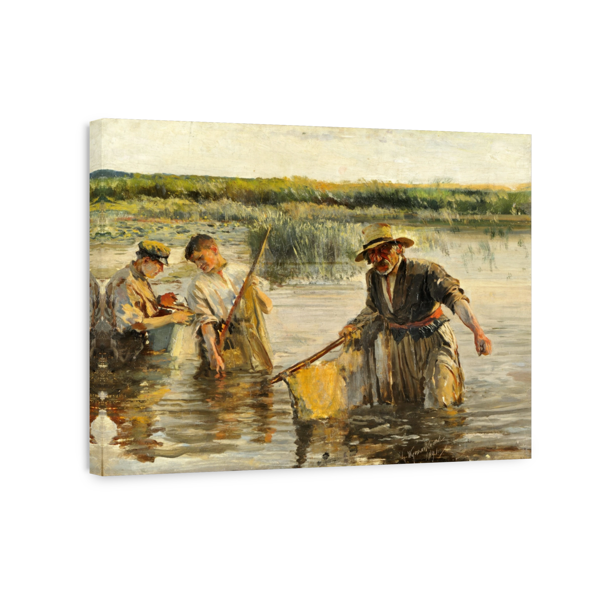 Fishermen in the Water