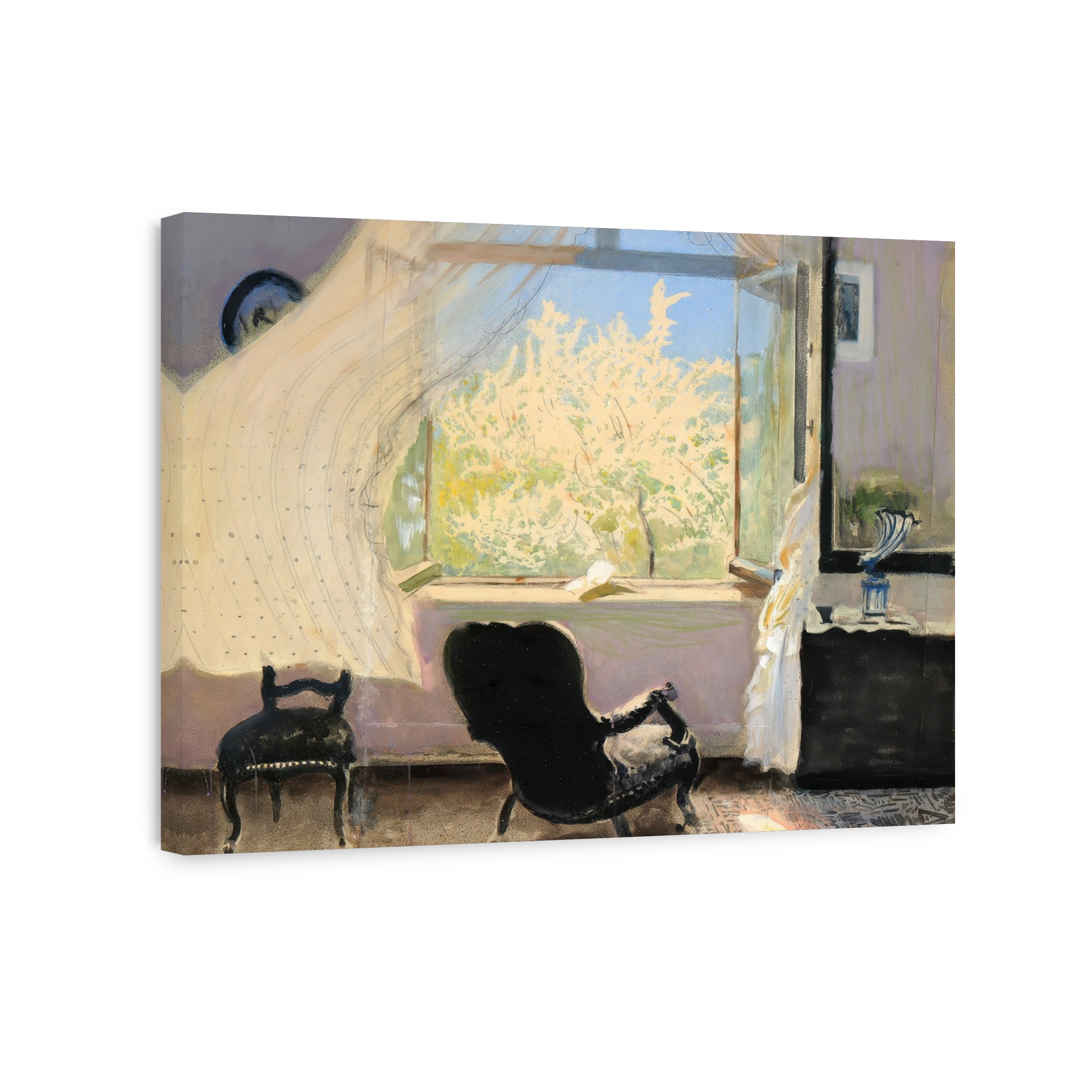 Interior Scene with Window