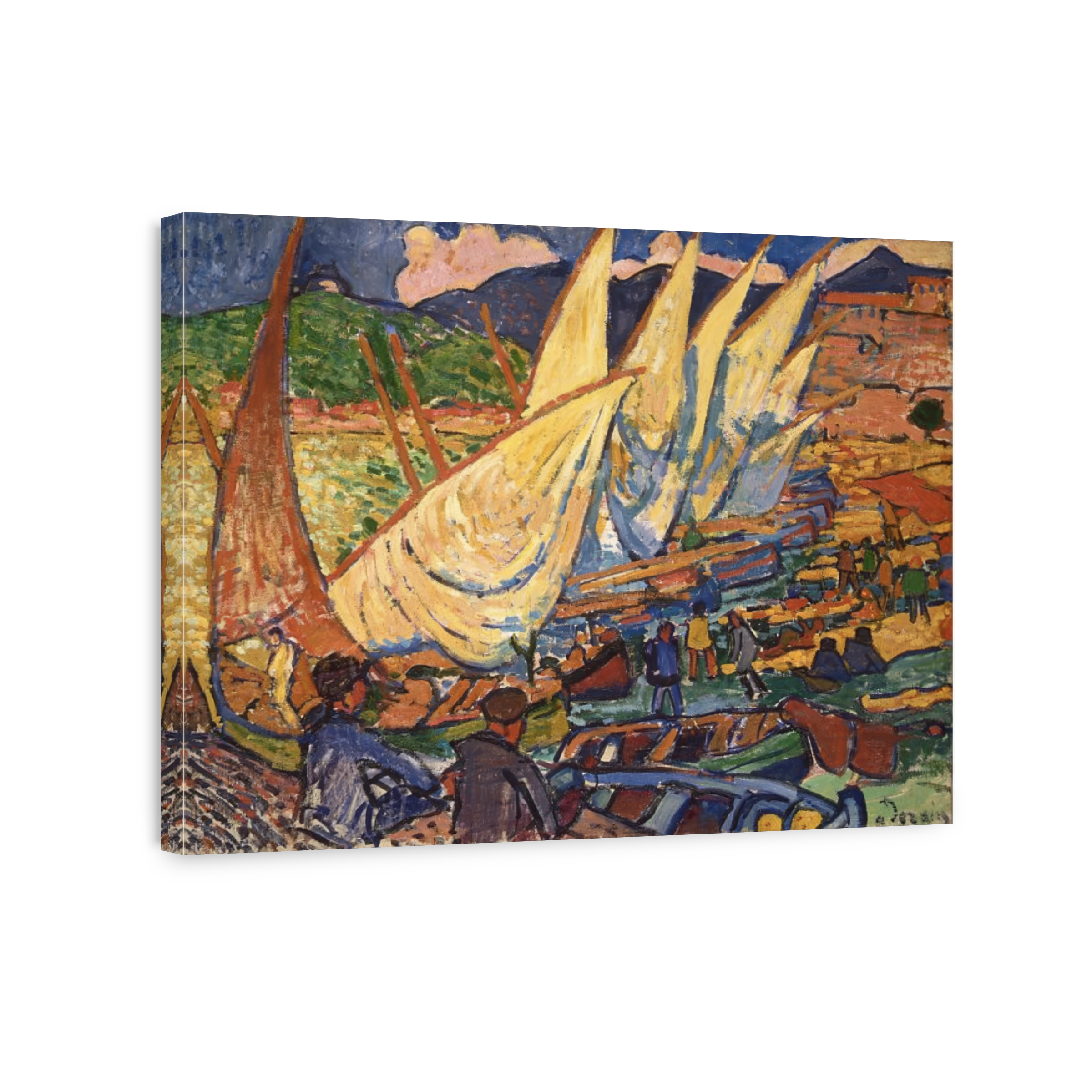 Fishing Boats, Collioure, 1905 Copy