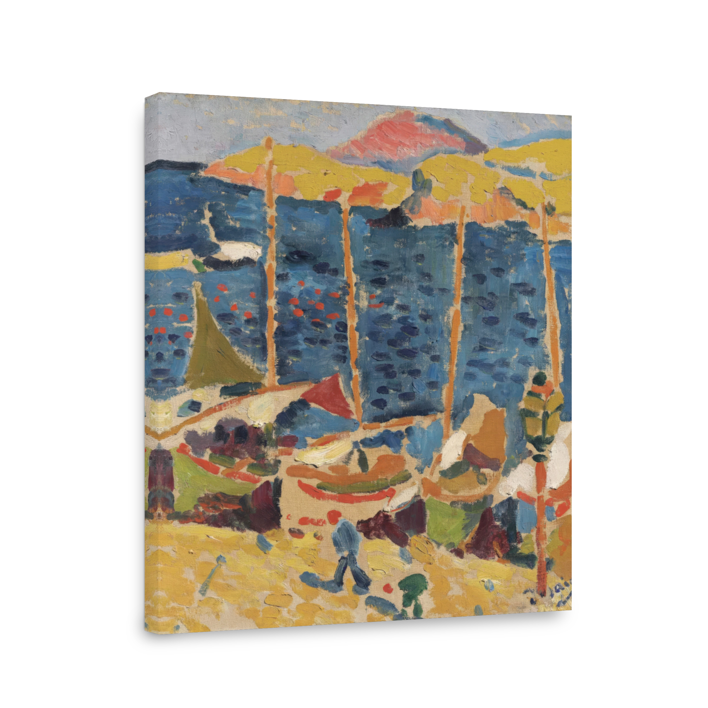 Bateaux Au Port De Collioure, 1905