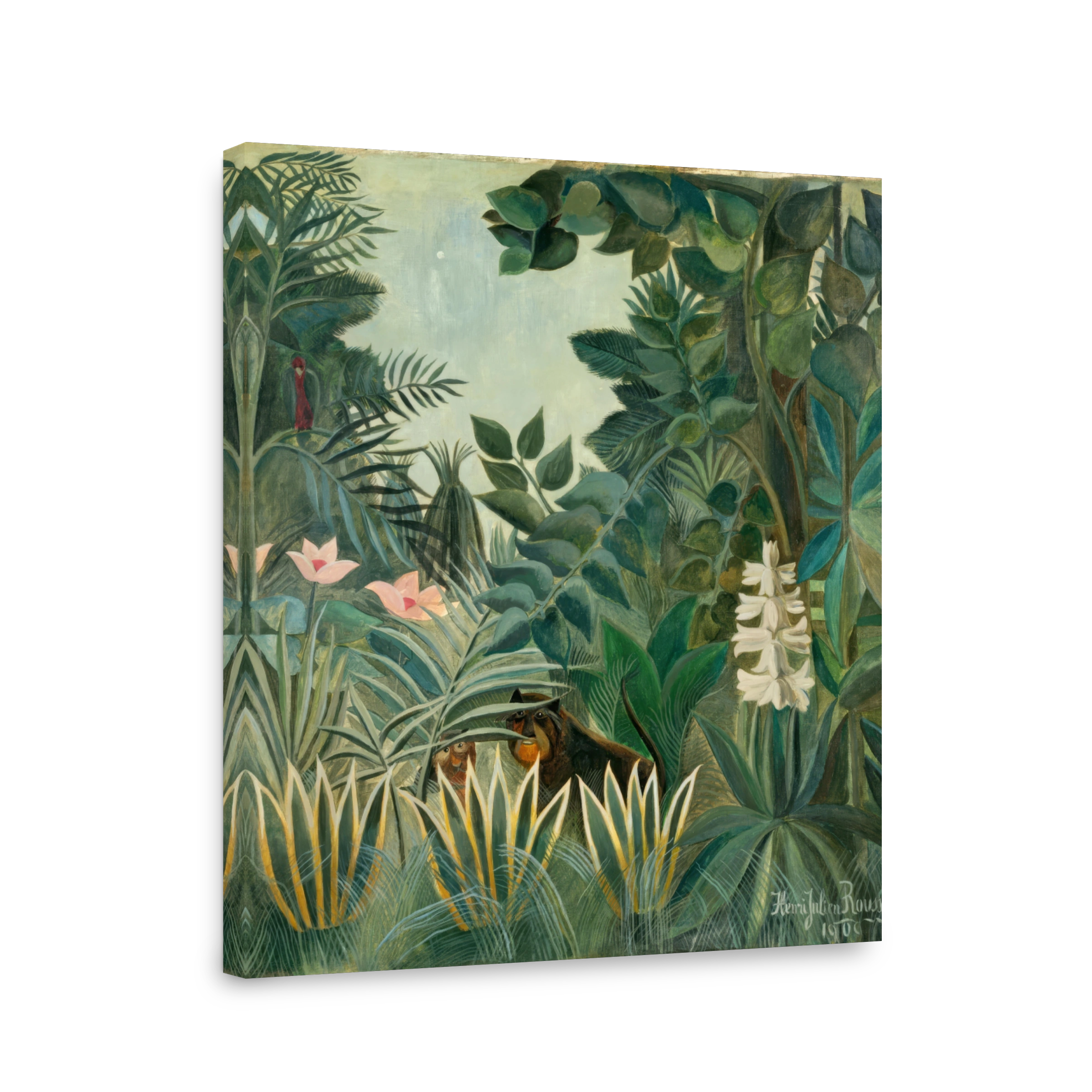 The Equatorial Jungle by Henri Rousseau