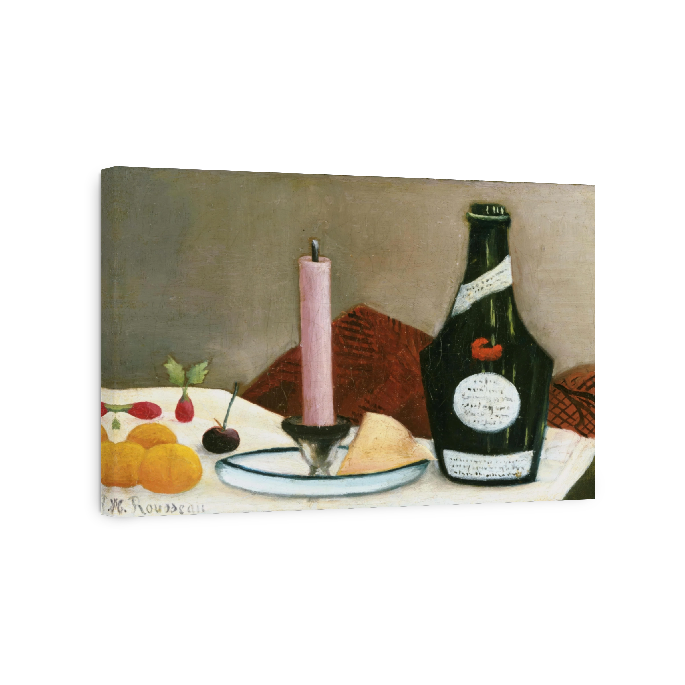 The Pink Candle Still Life