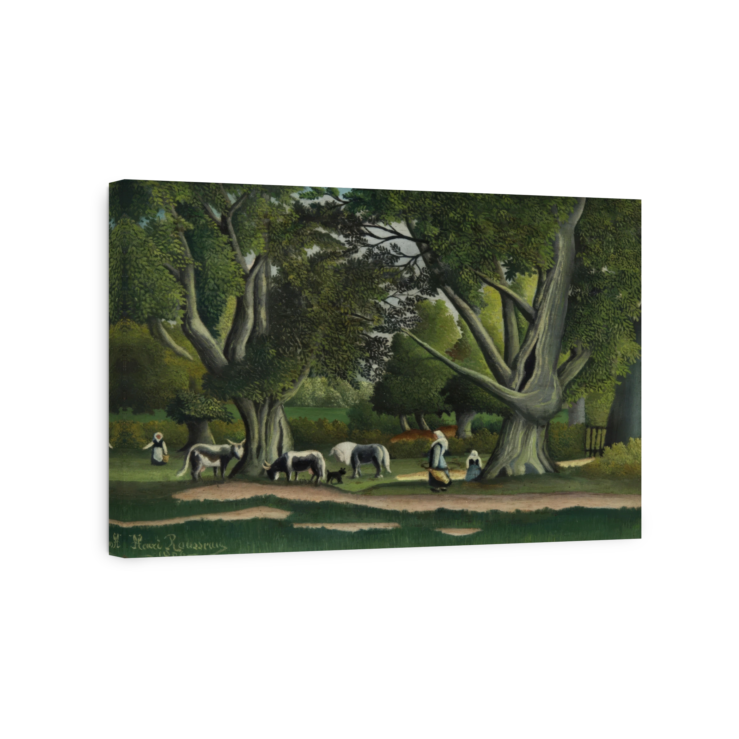 Landscape With Milkmaids (View Of Brittany)
