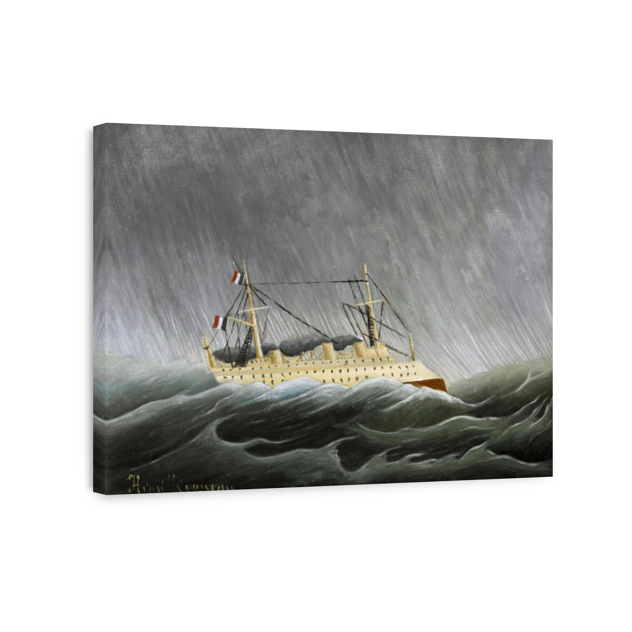 Ship in a Storm, 1899